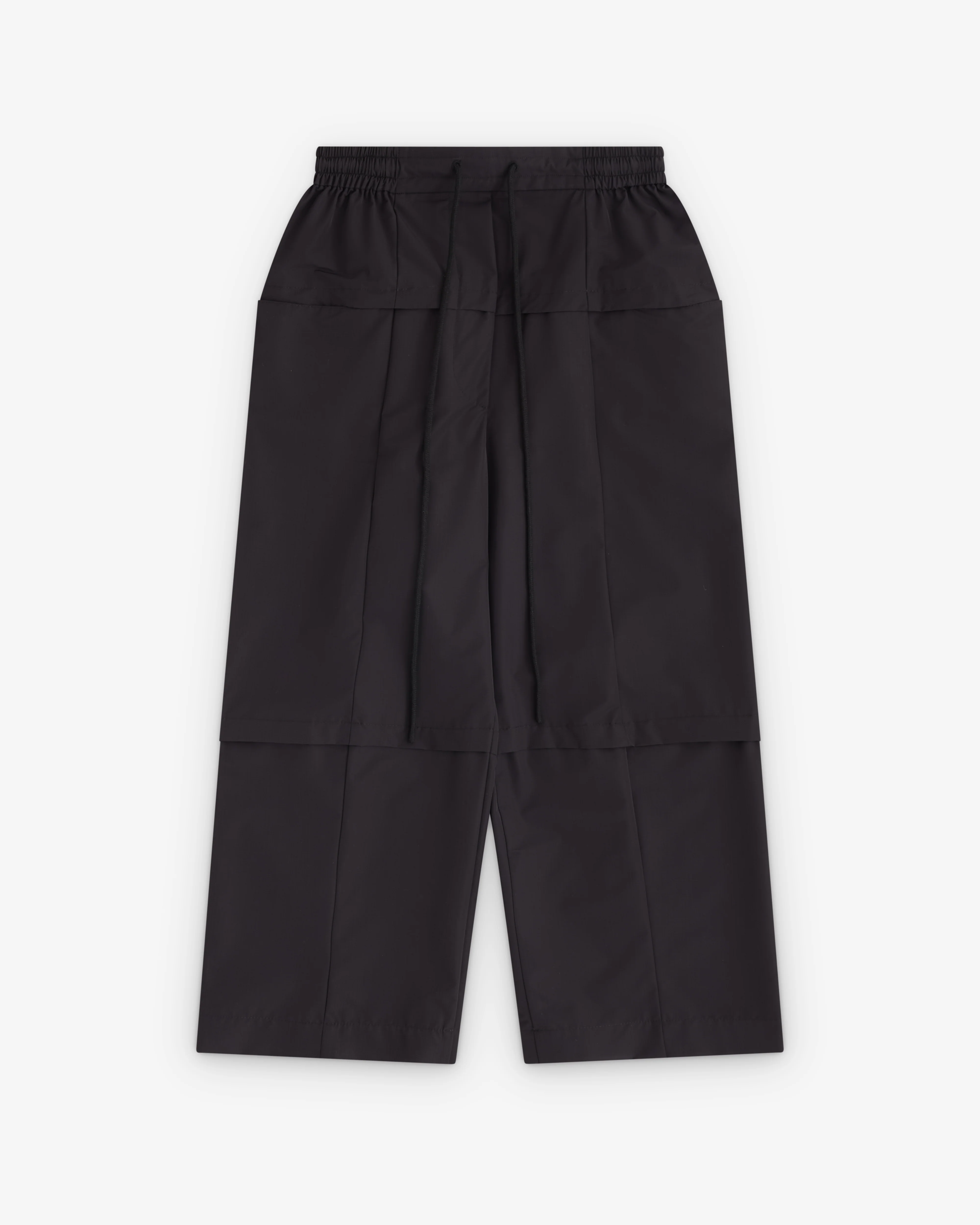 Litkovska - Women's Panelled Wide Leg Trousers - (Black)