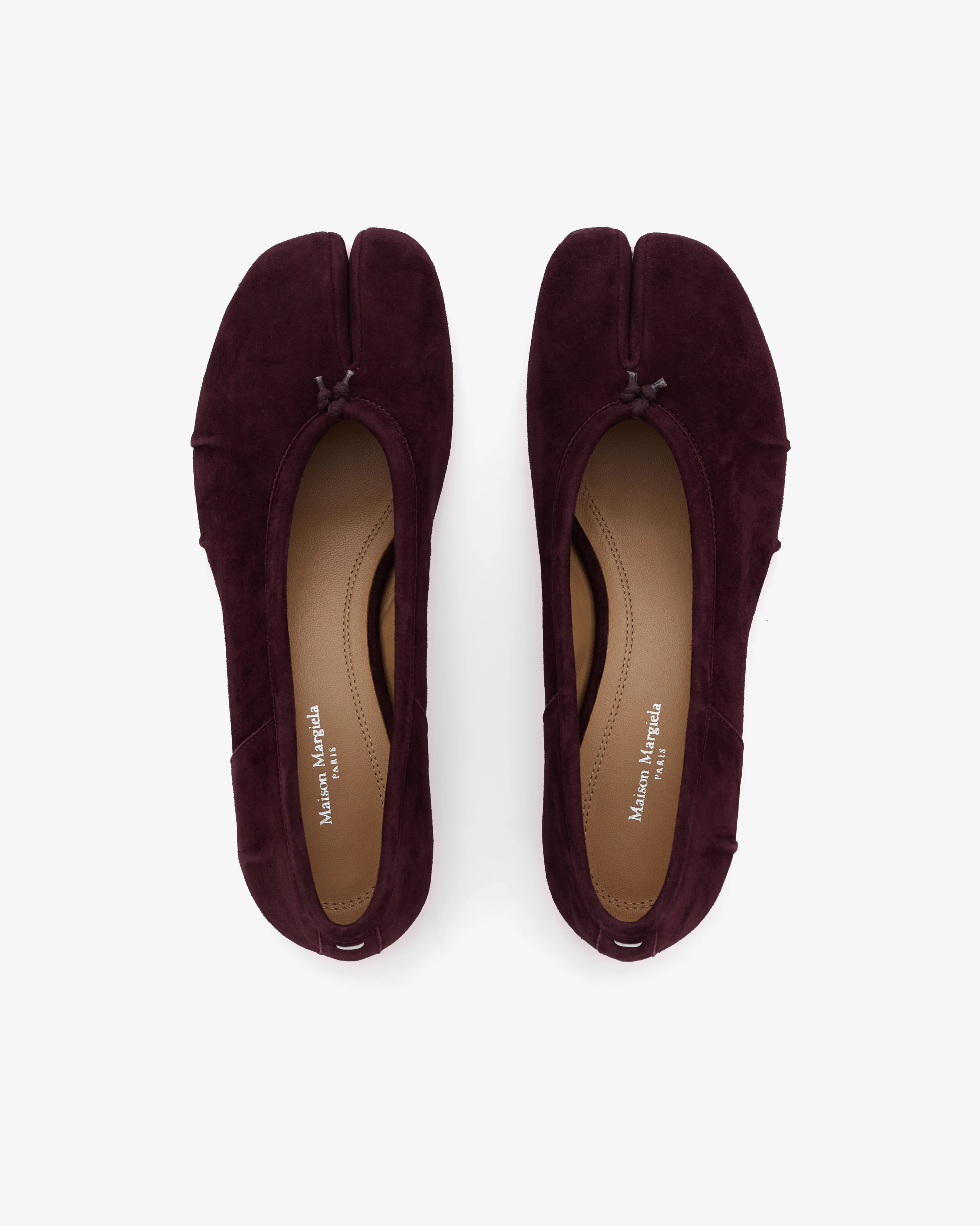 Maison Margiela - Women’s Tabi New Ballerina - (Winetasting) - Image 5