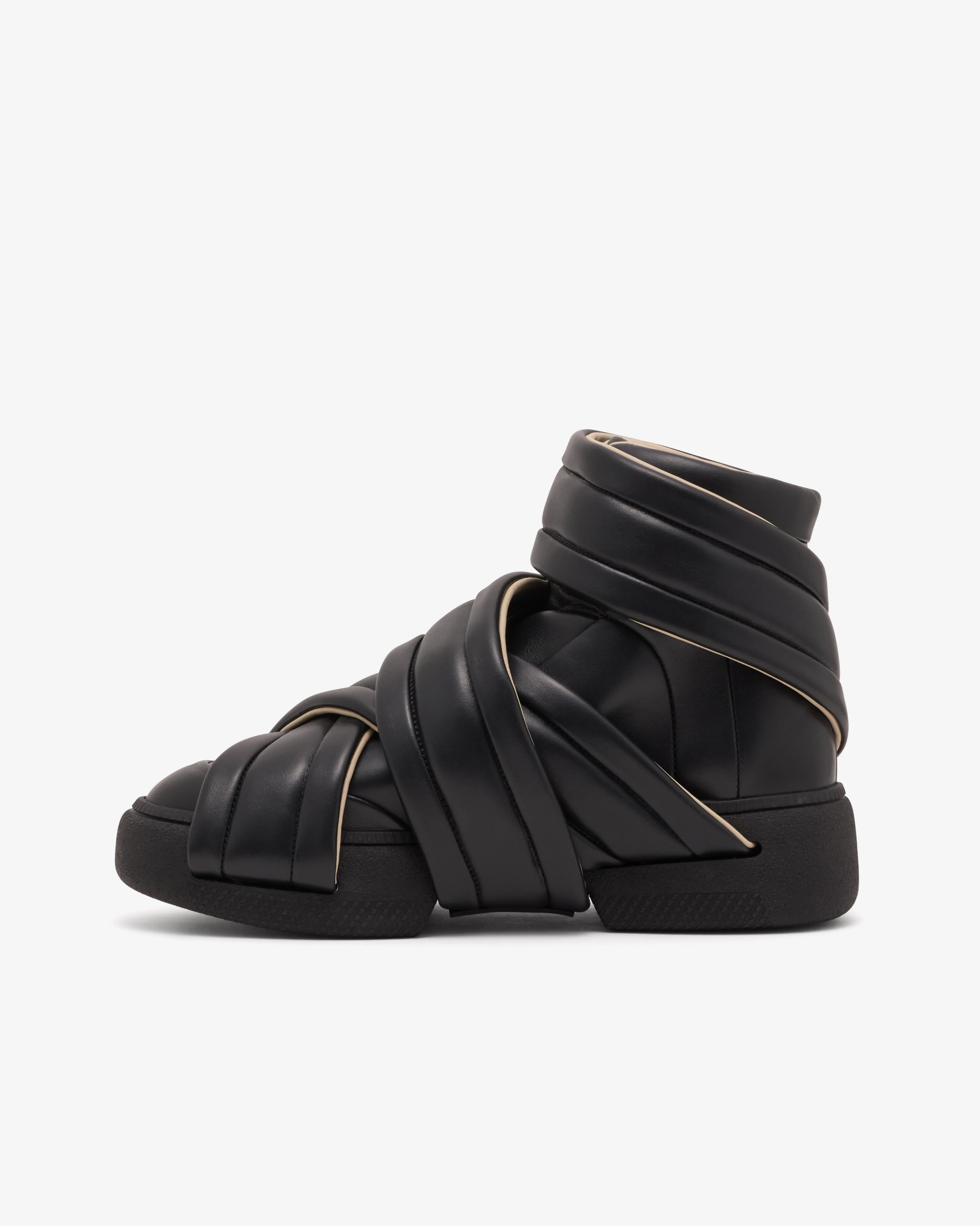 Maison Margiela - Men's Future Show Sneakers - (Black) - Image 2