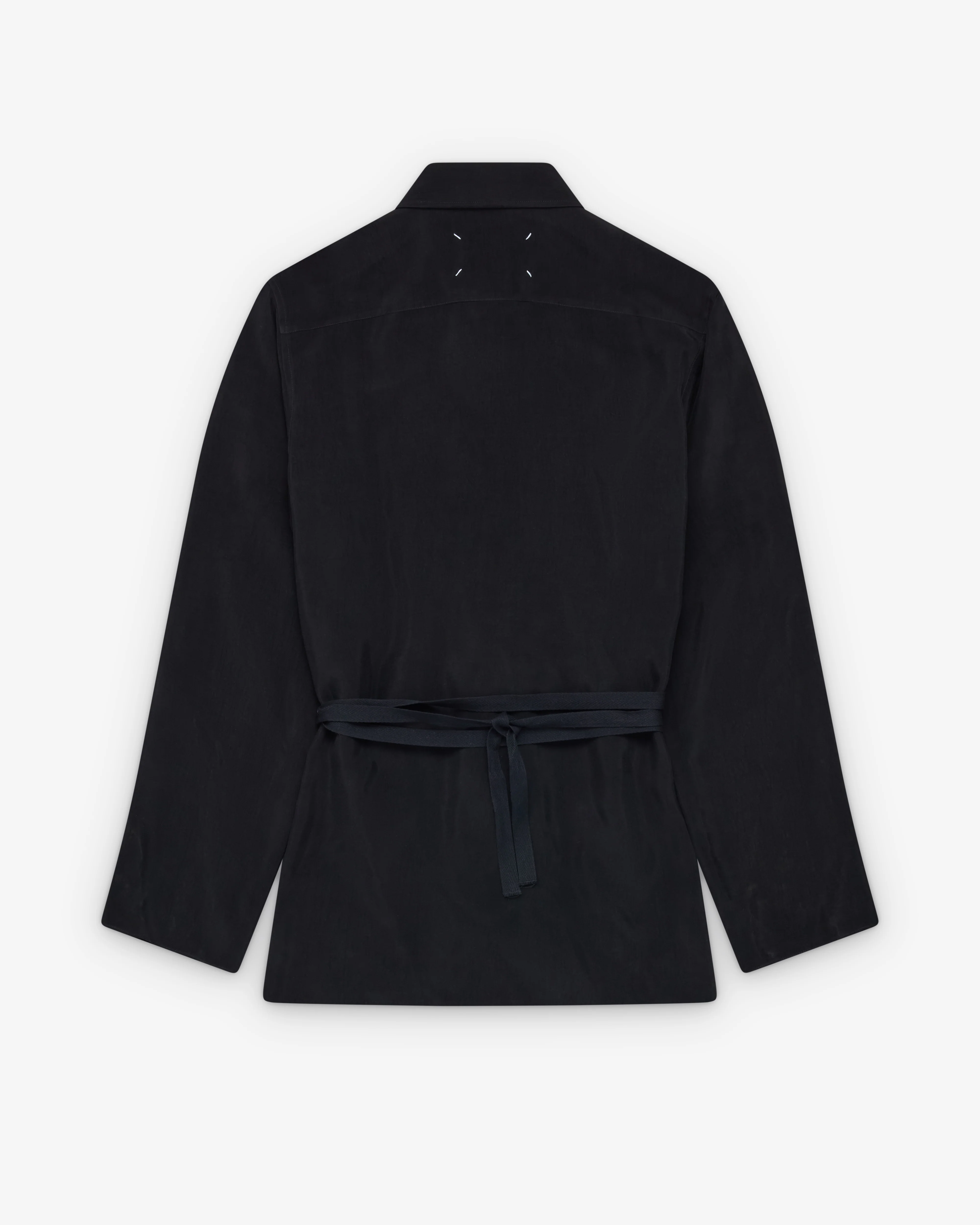 Maison Margiela - Women's Long-Sleeved Shirt - (Black) - Image 2
