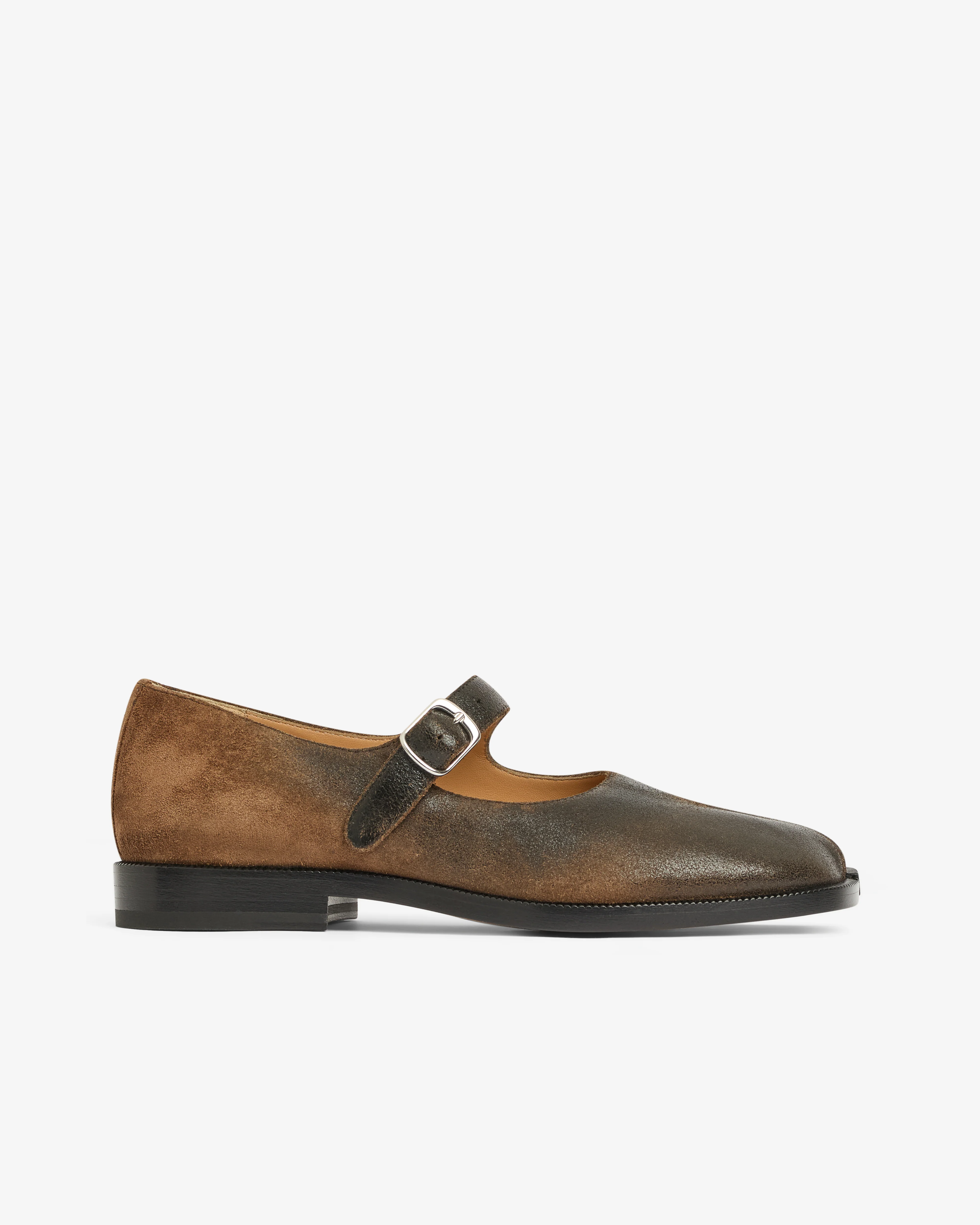 Maison Margiela - Women's Tabi Mary-Jane - (Brown/Black)
