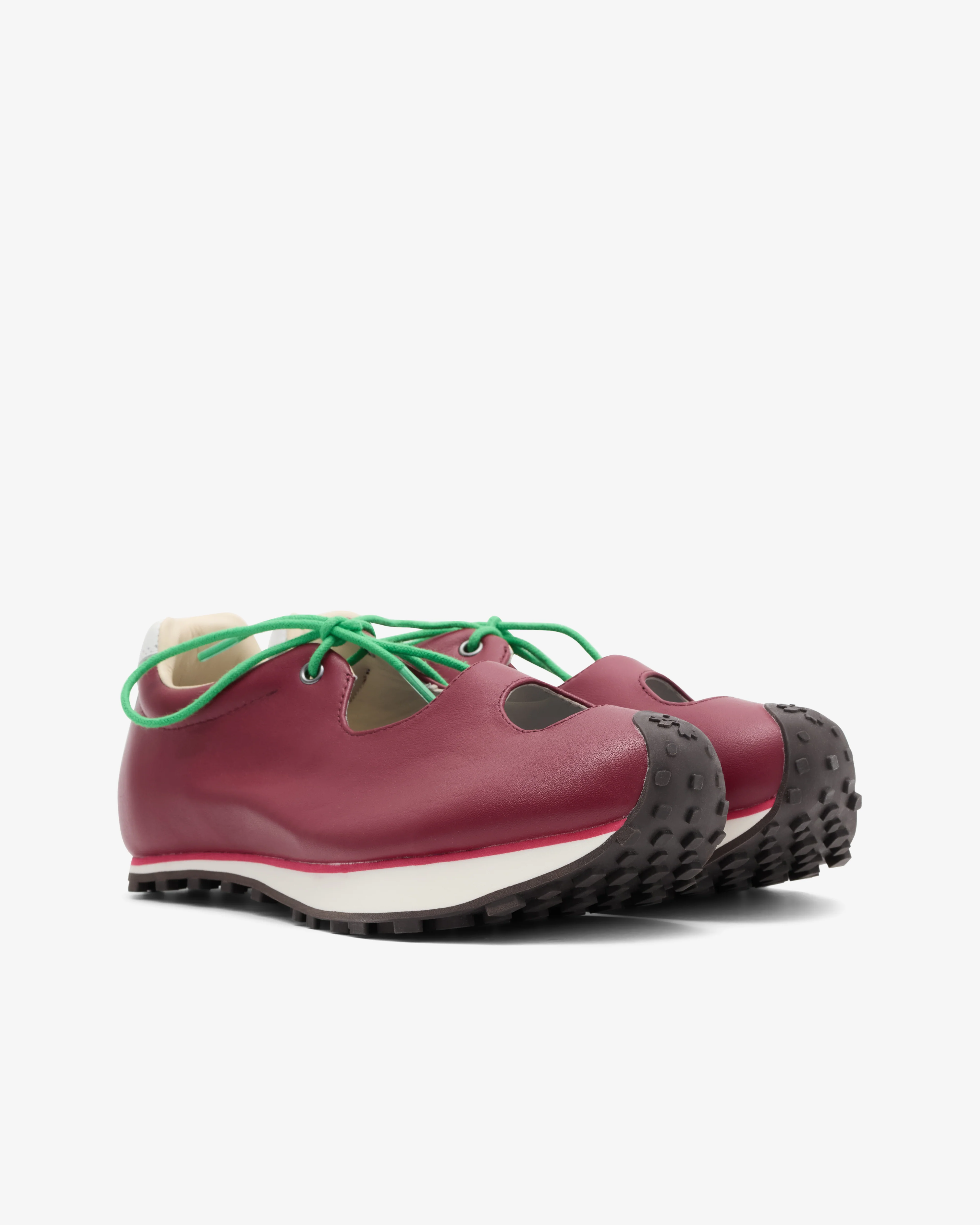 Martin Sallieres - Men's Heel Drop Sandal - (Burgundy) - Image 2