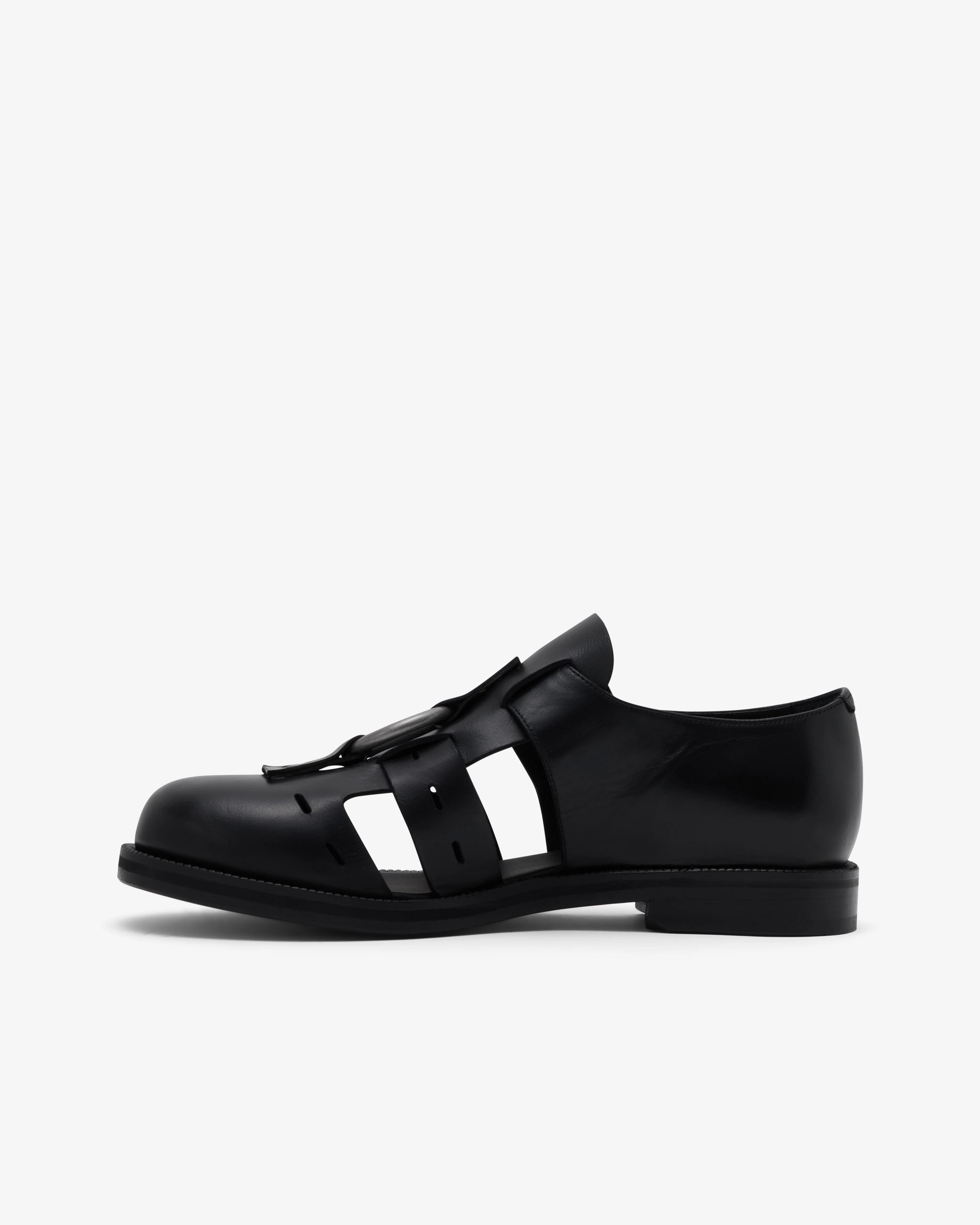 Martine Rose - Women's Bondage Belt Sandal - (Black) - Image 2
