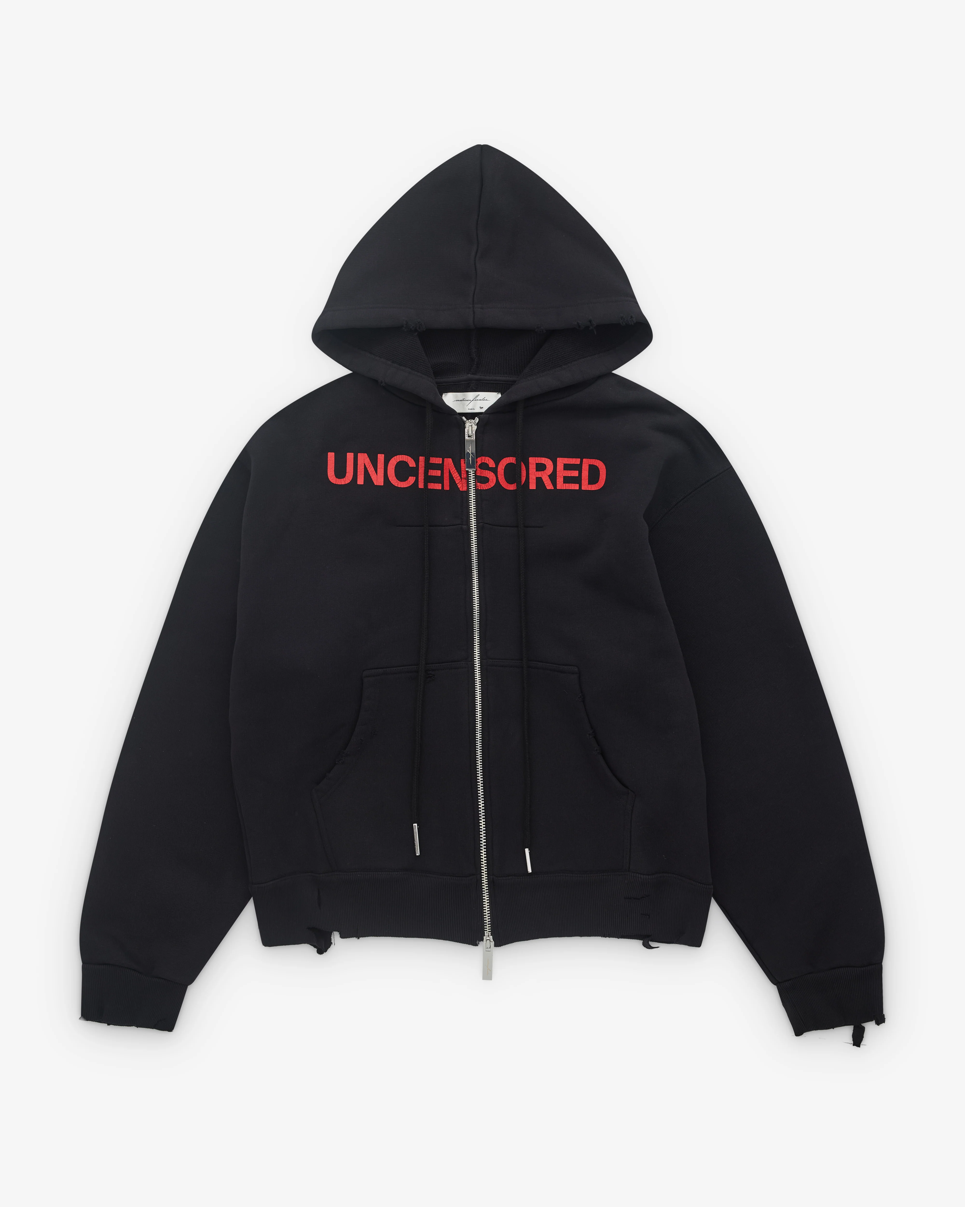 Matières Fécales - Uncensored Hoodie - (Sclera Black)