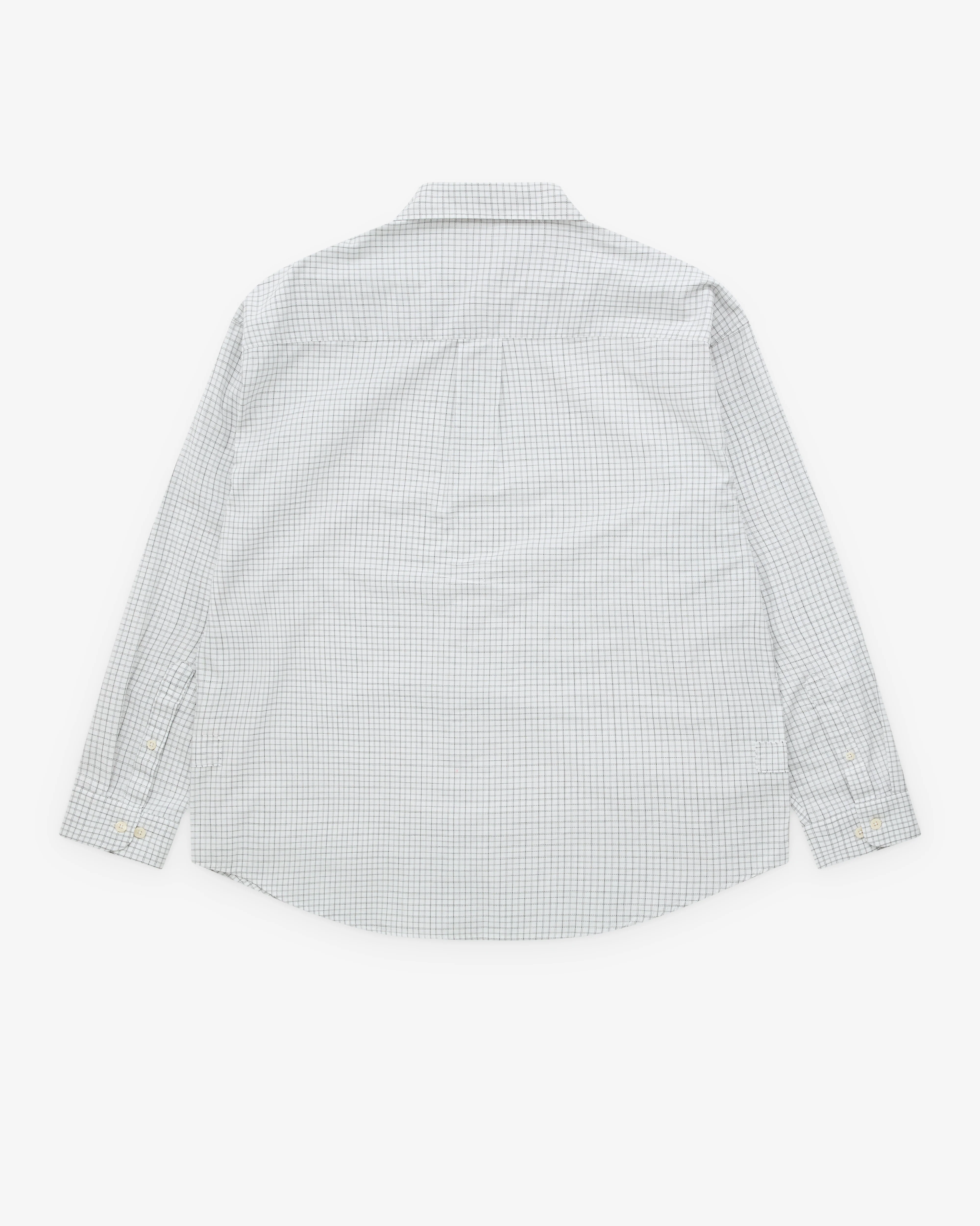 Mfpen - Men’s Network Shirt - (White Vintage Check) - Image 2