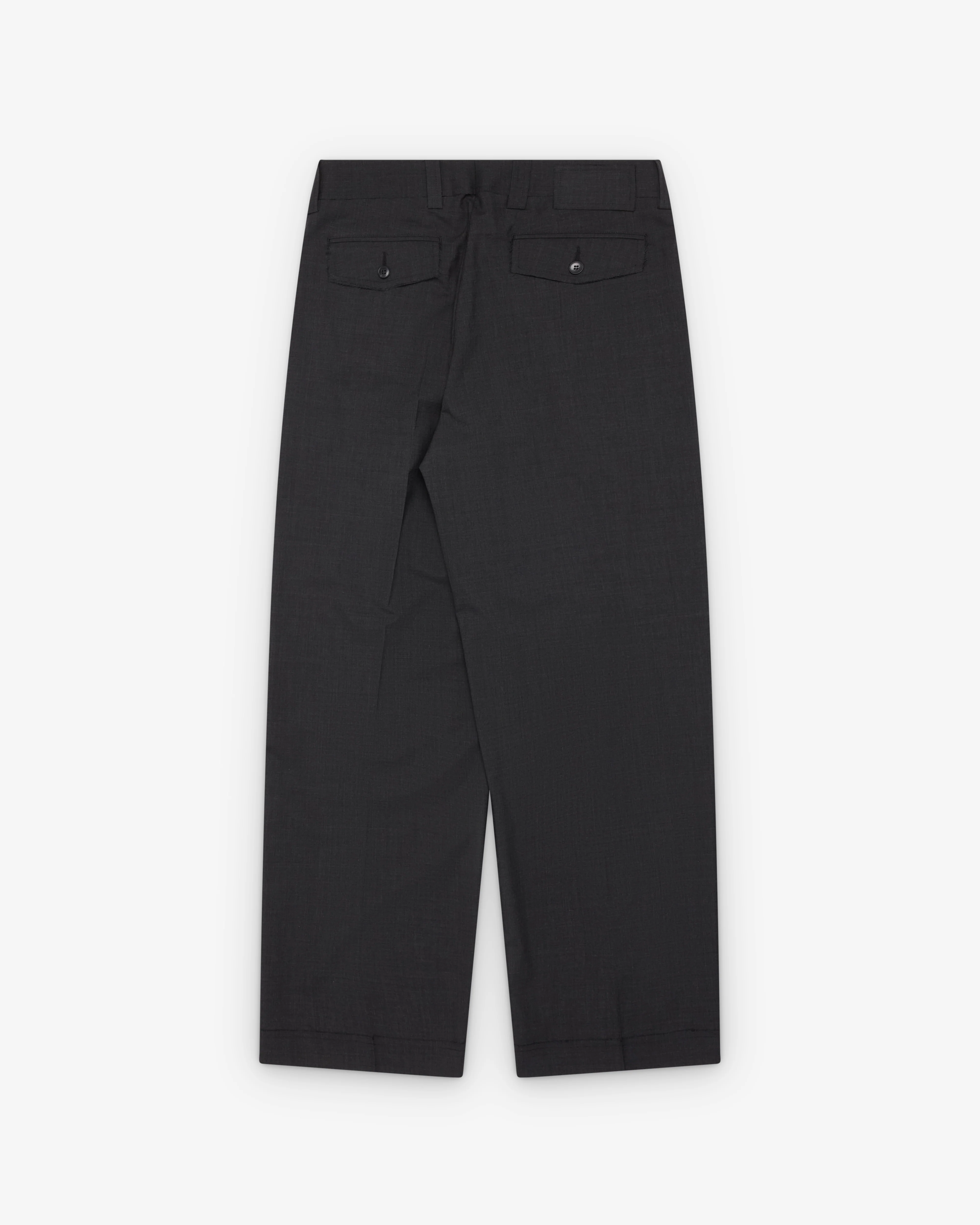 Mfpen - Men's Patch Trousers - (Grey Wool) - Image 2