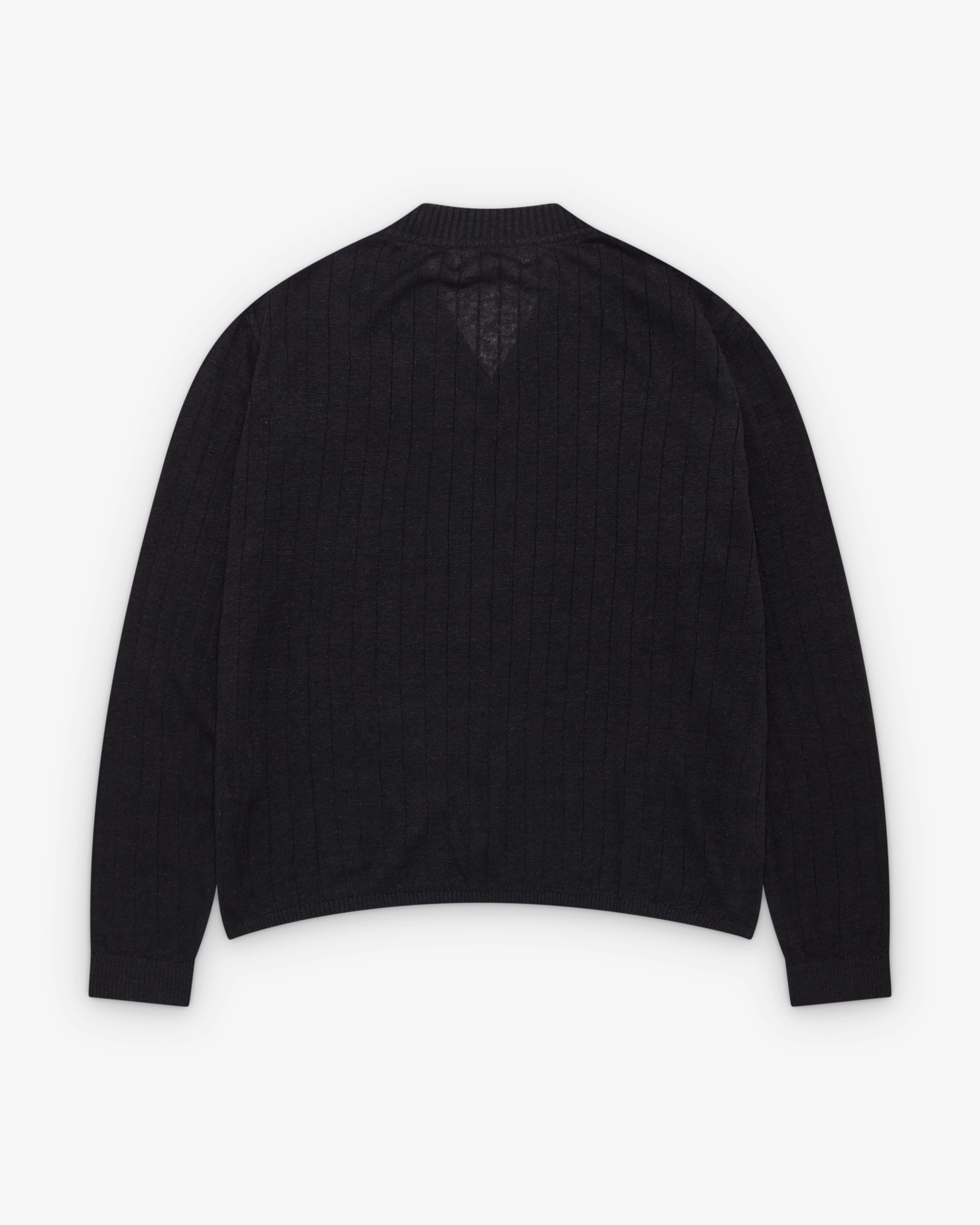 Mfpen - Men's V-Neck Pullover - (Black Rib) - Image 2