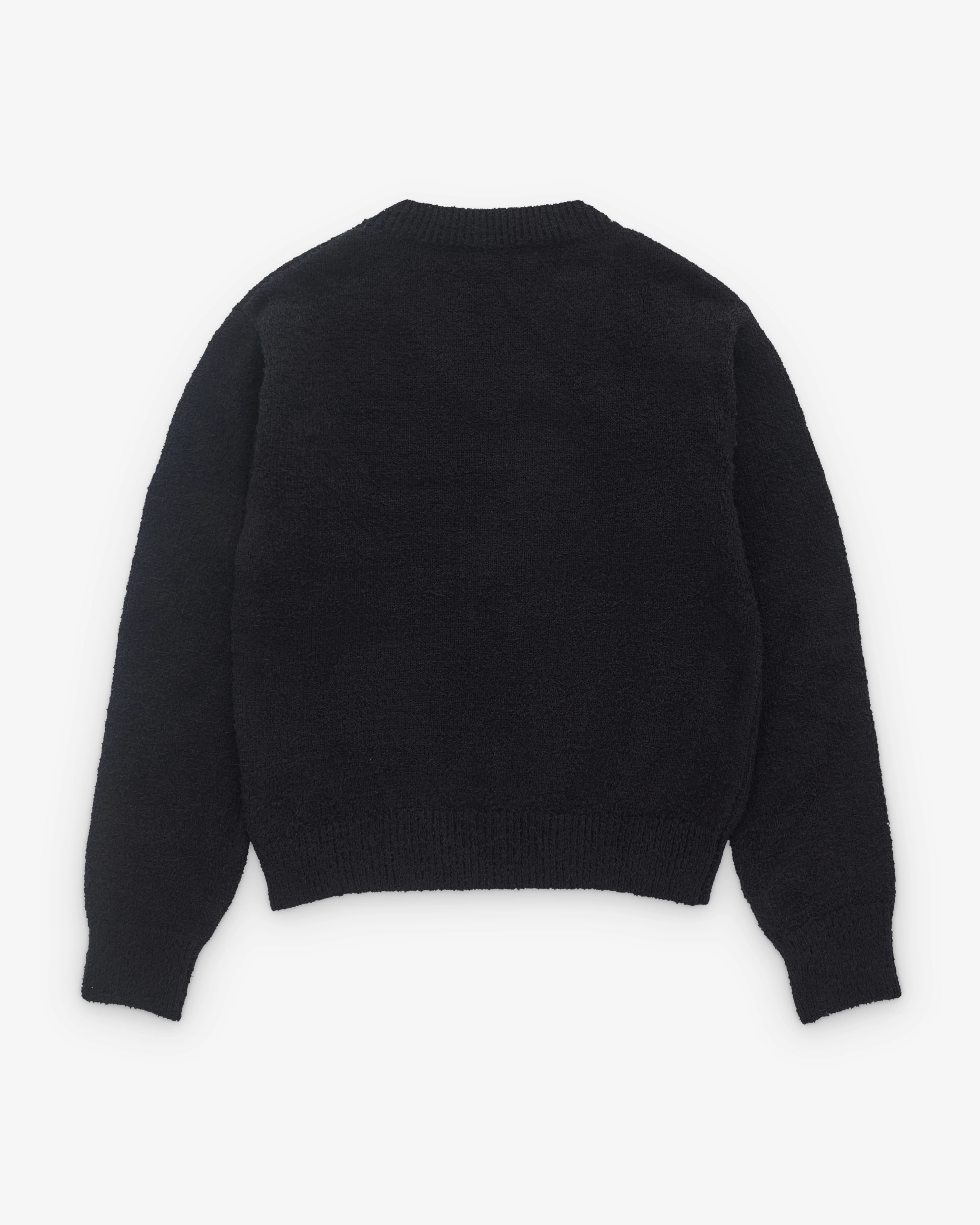 Mfpen - Men’s V-Neck Sweater - (Furry Black) - Image 2