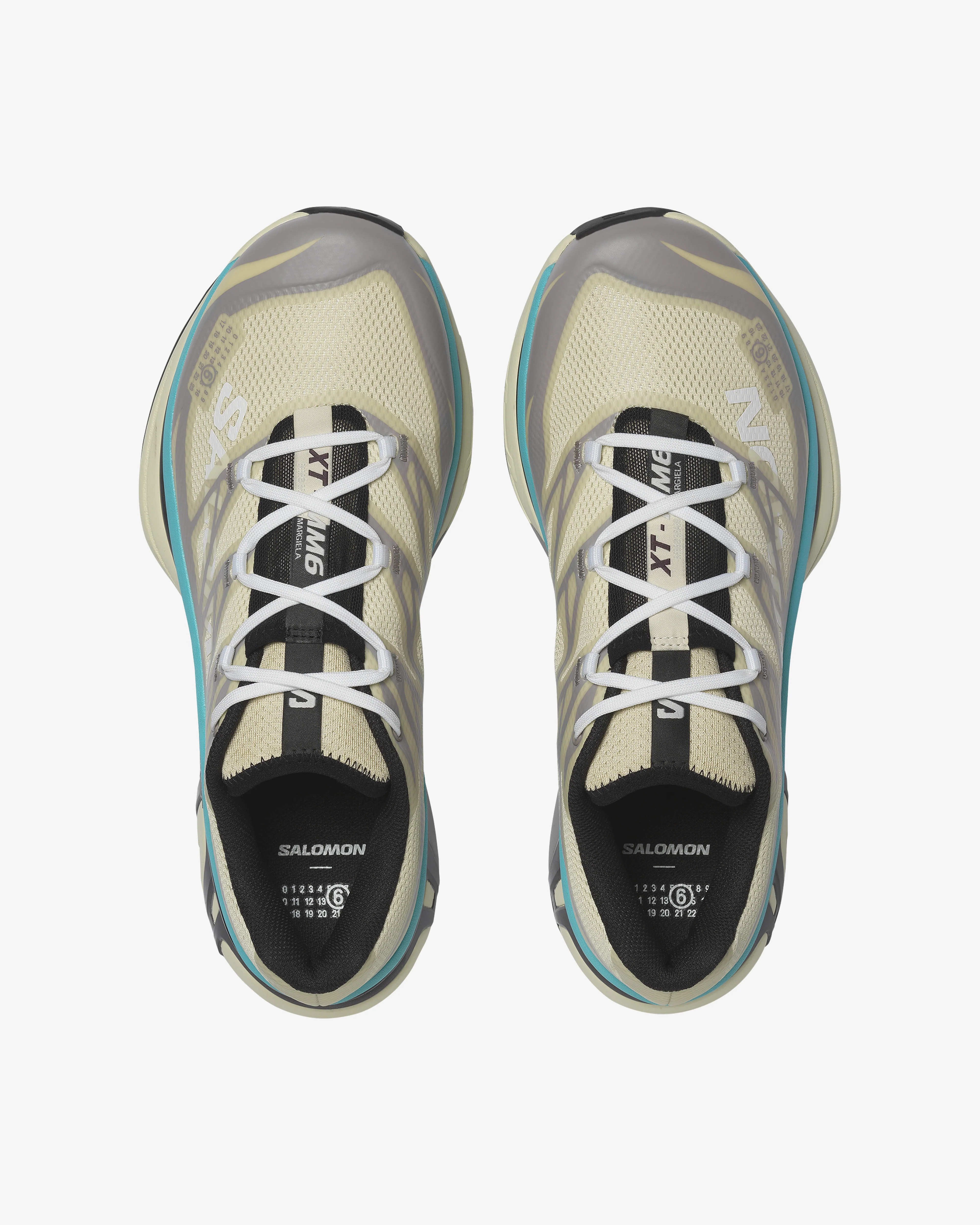 MM6 - Women's Salomon XT-6 Sneakers - (Light Grey) - Image 4