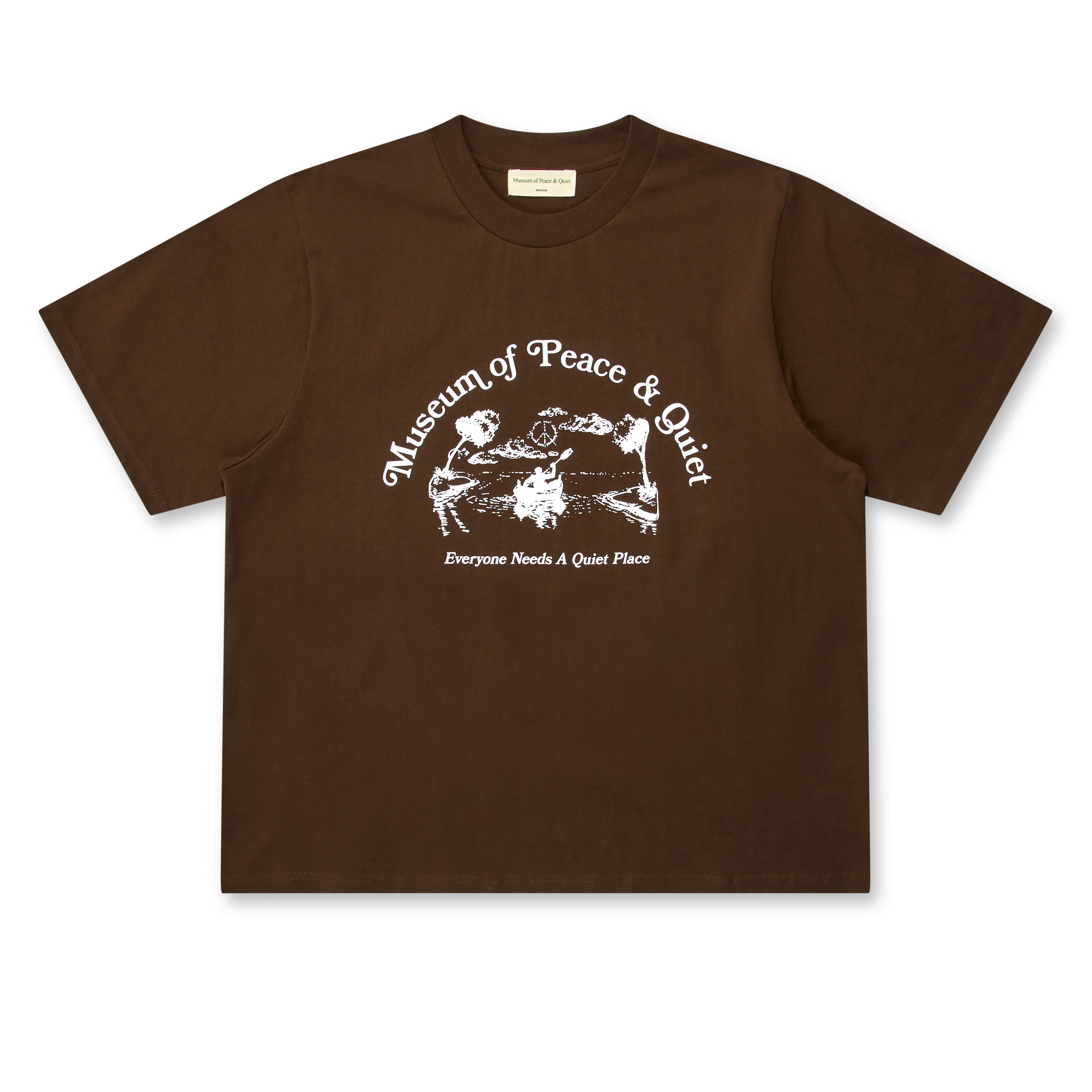 Museum Of Peace And Quiet - Men’s Quiet Place T-Shirt - (Brown)
