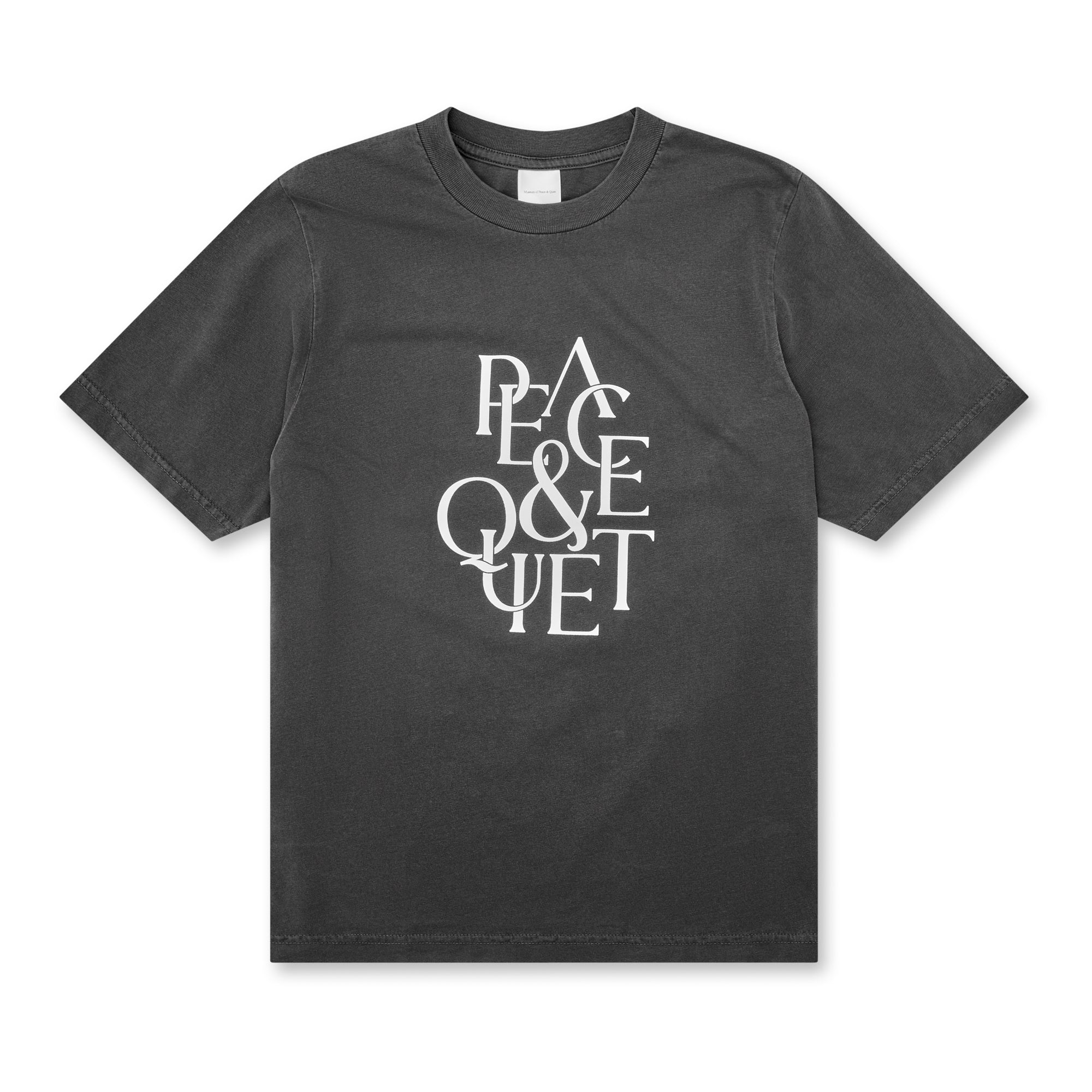 Museum Of Peace And Quiet - Serif T-Shirt - (Black)