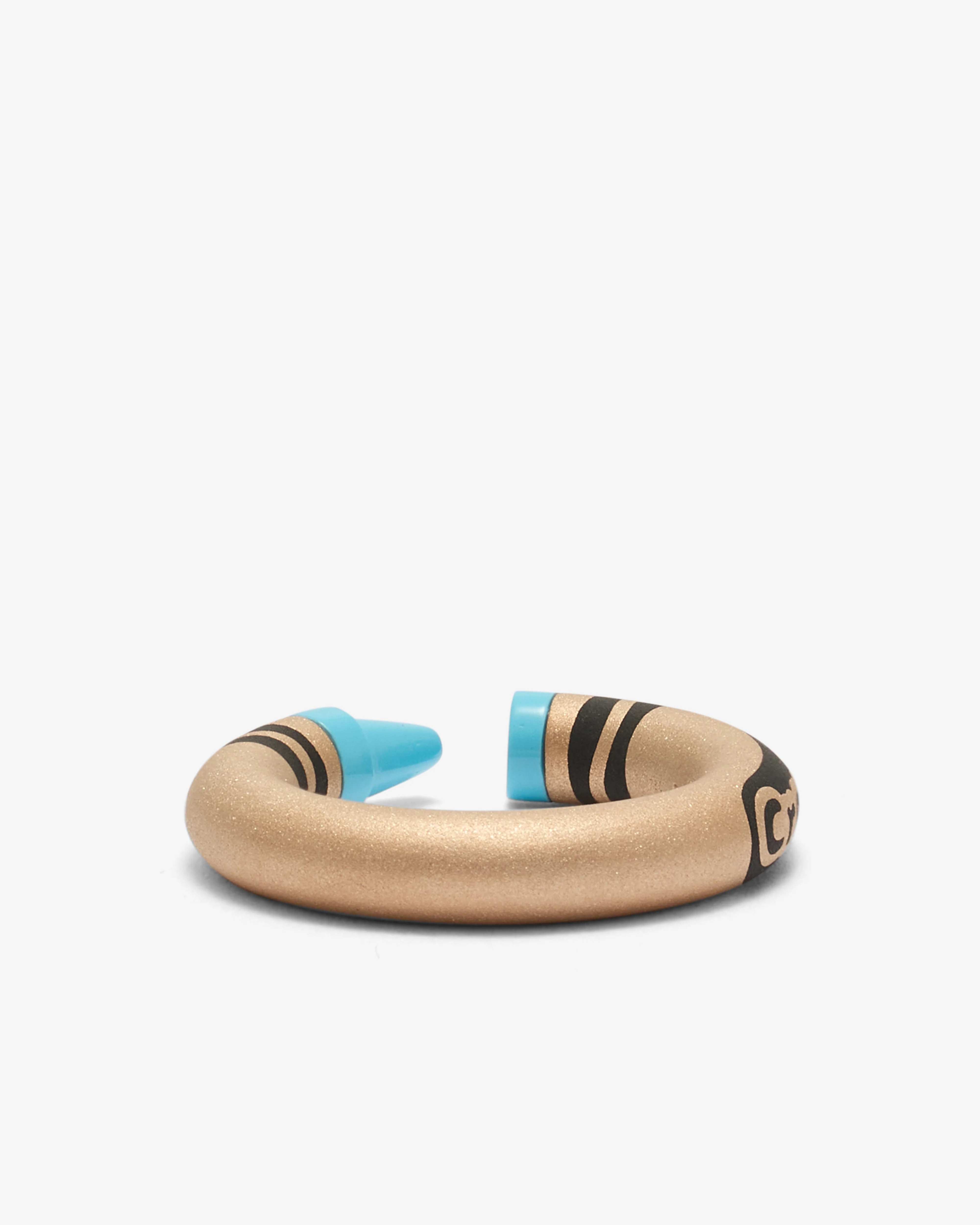 Nadine Ghosn - Crayola Ring - (Rose Gold/Turquoise) - Image 3