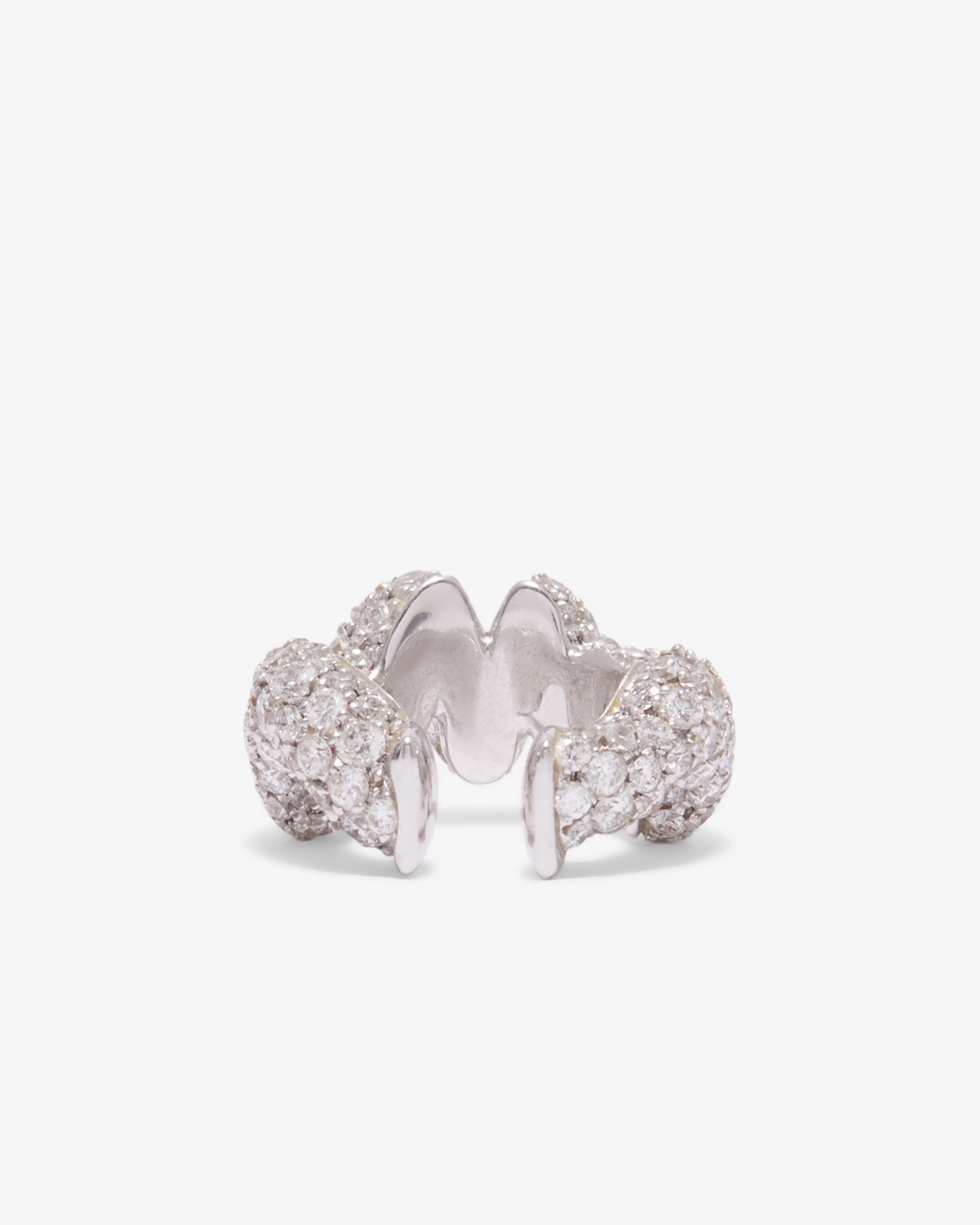 Nadine Ghosn - Ear Cuff - (White Gold) - Image 3