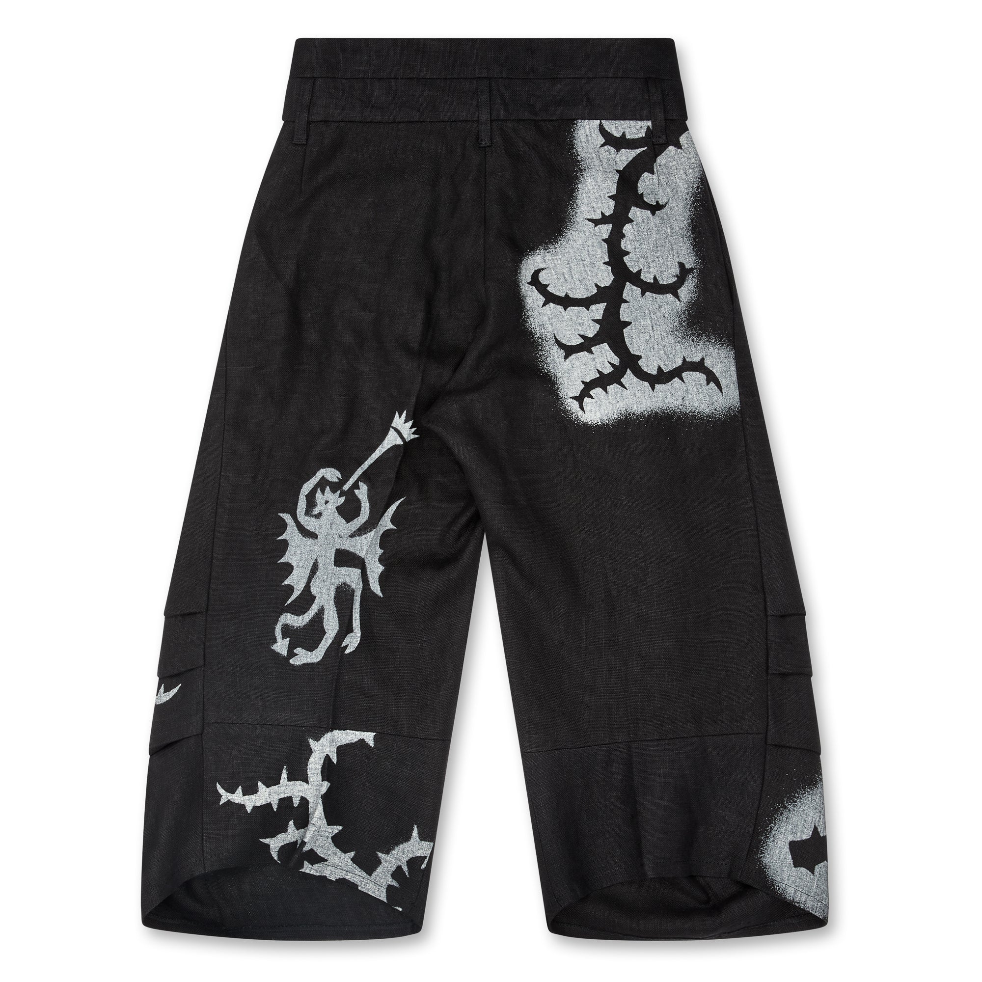 Christopher Nemeth - Dave Baby Men’s Trousers 20 - (Black) - Image 2