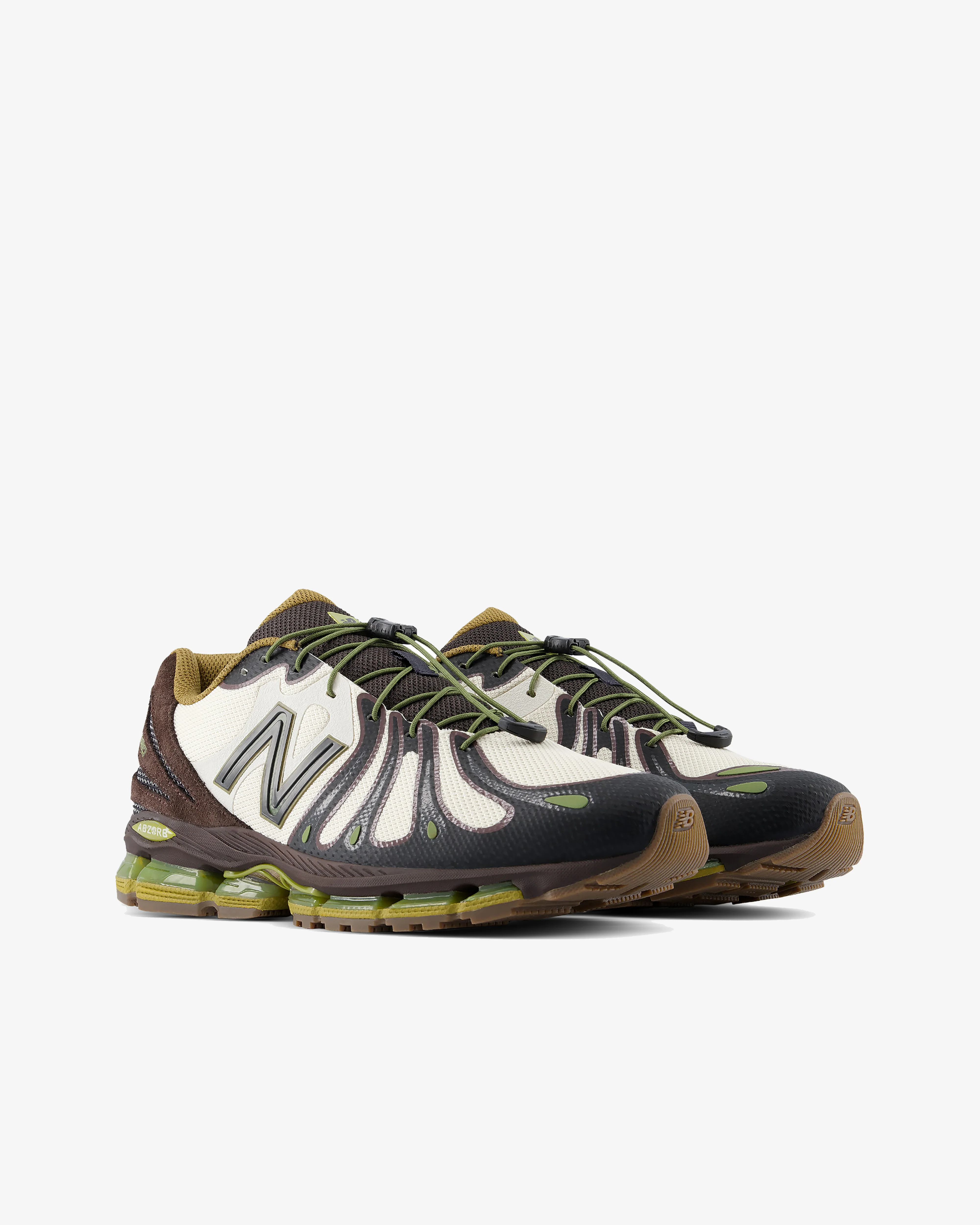 New Balance - Men's Abzorb 1890 - (Linen/Green) - Image 3