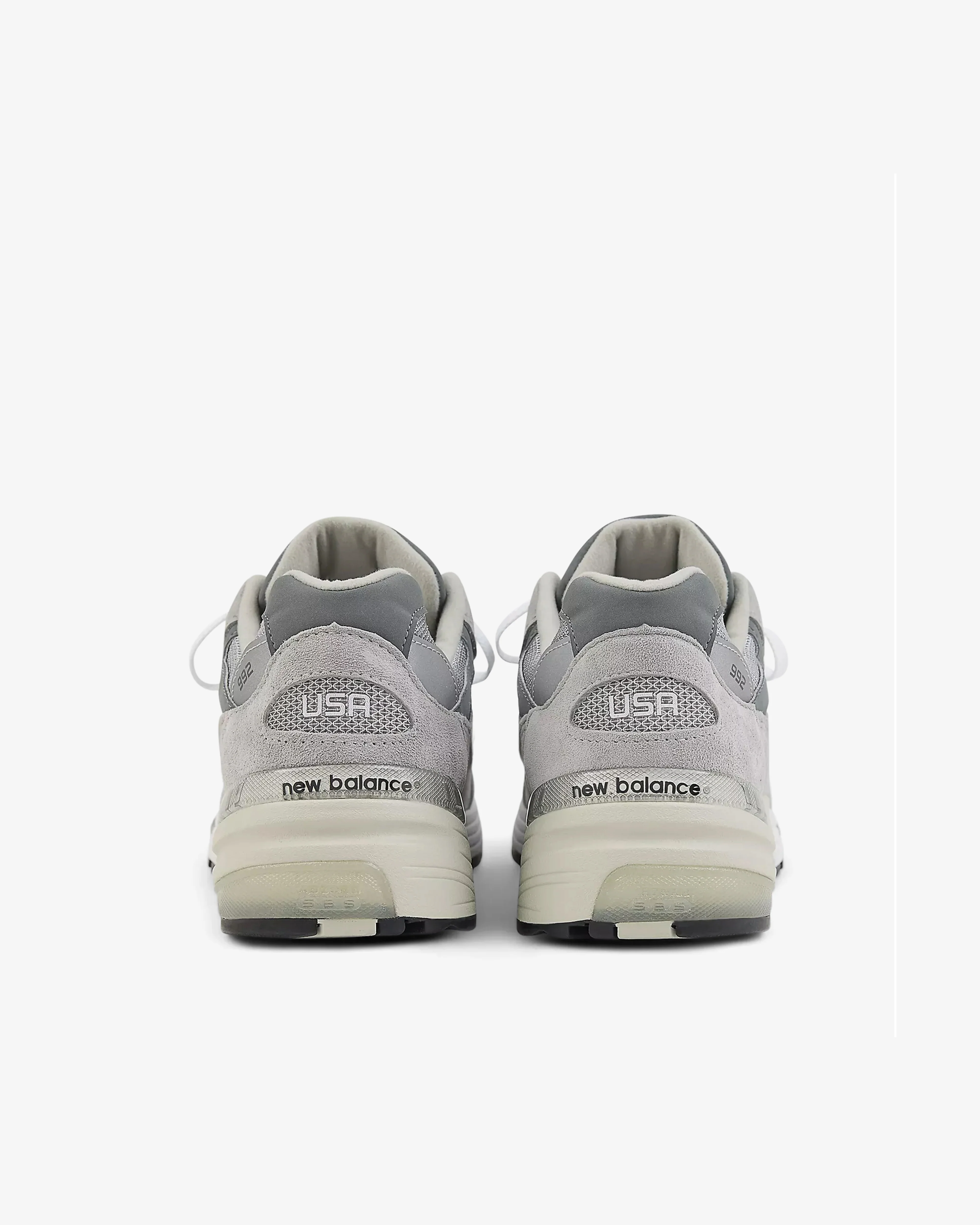New Balance - Men's 992 - (Grey/White) - Image 4