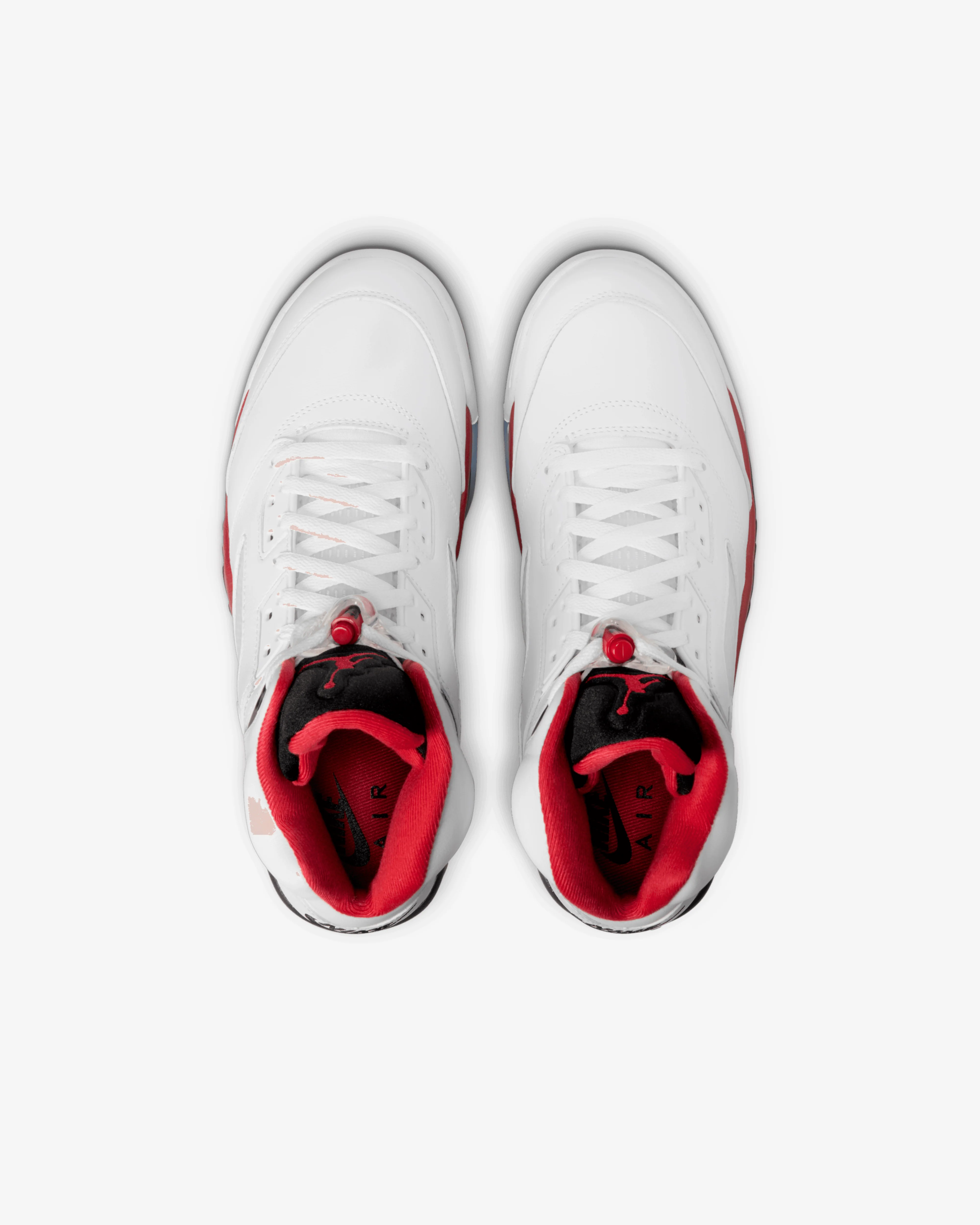 Nike - Air Jordan 5 Retro OG - (White/Fire Red) - Image 5