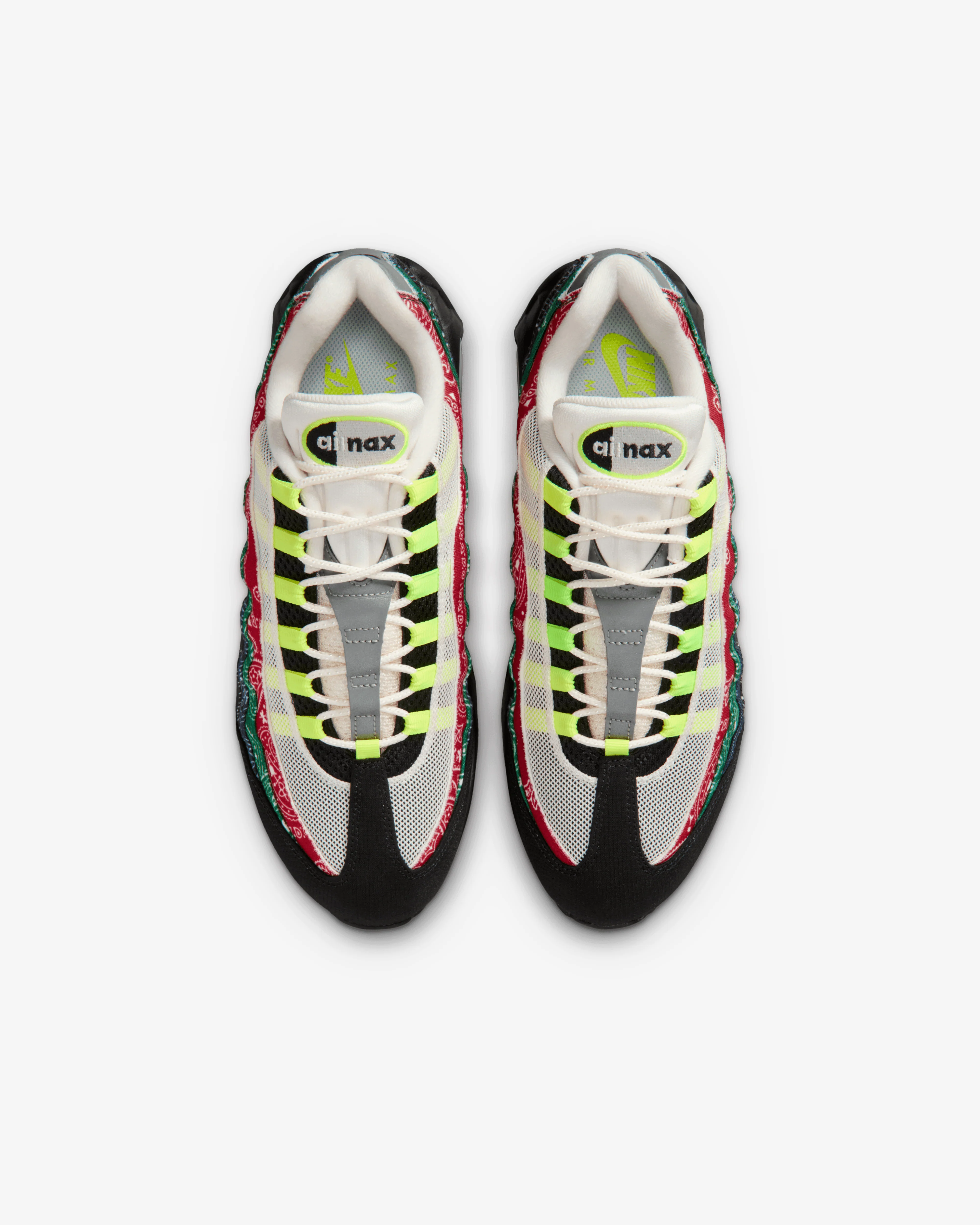 Nike - Men's Air Max 95 SP - (Volt/University Red) - Image 5
