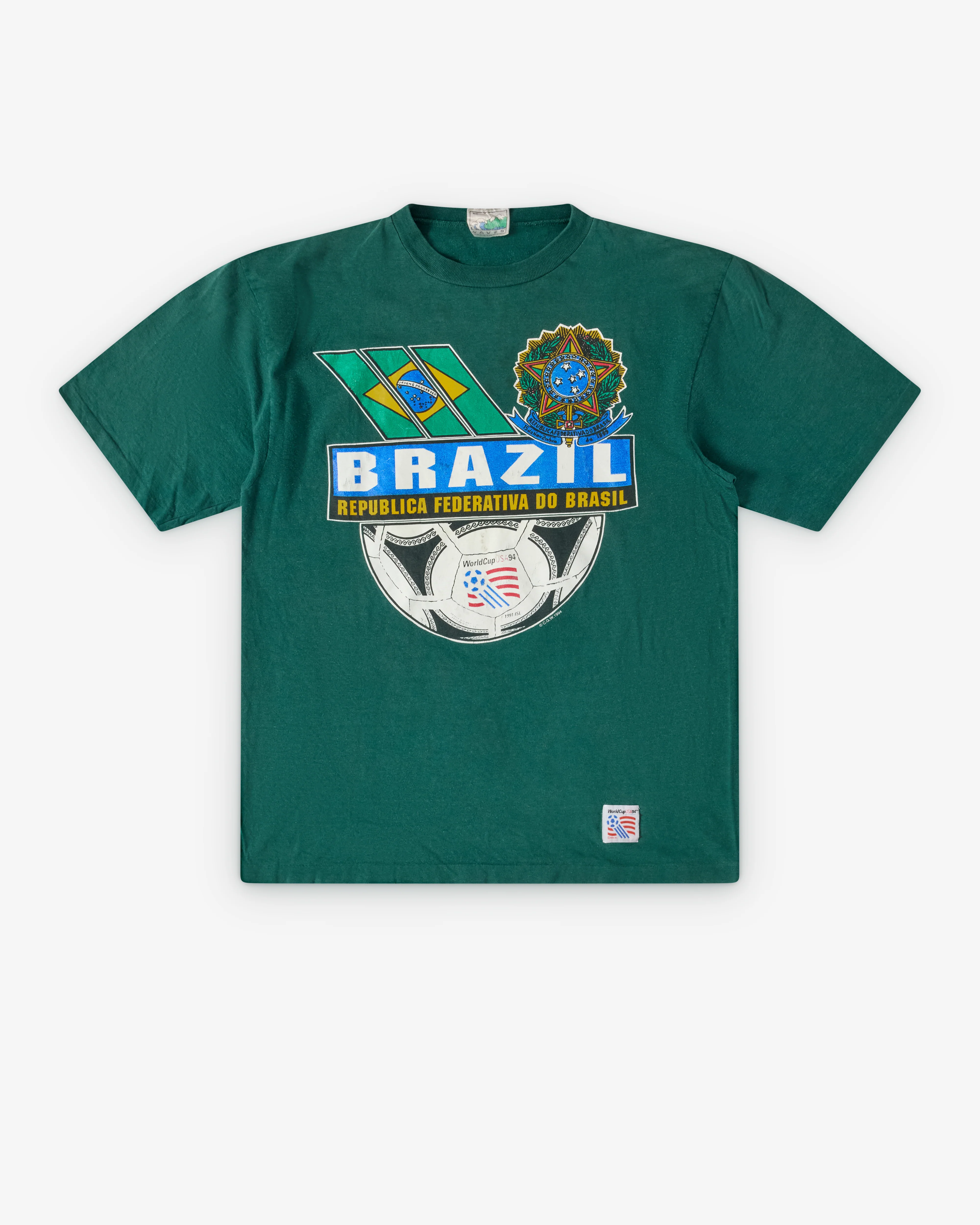 JERKS™ - Brazil República Federativa do Brasil WC 94 - (Forest Green)