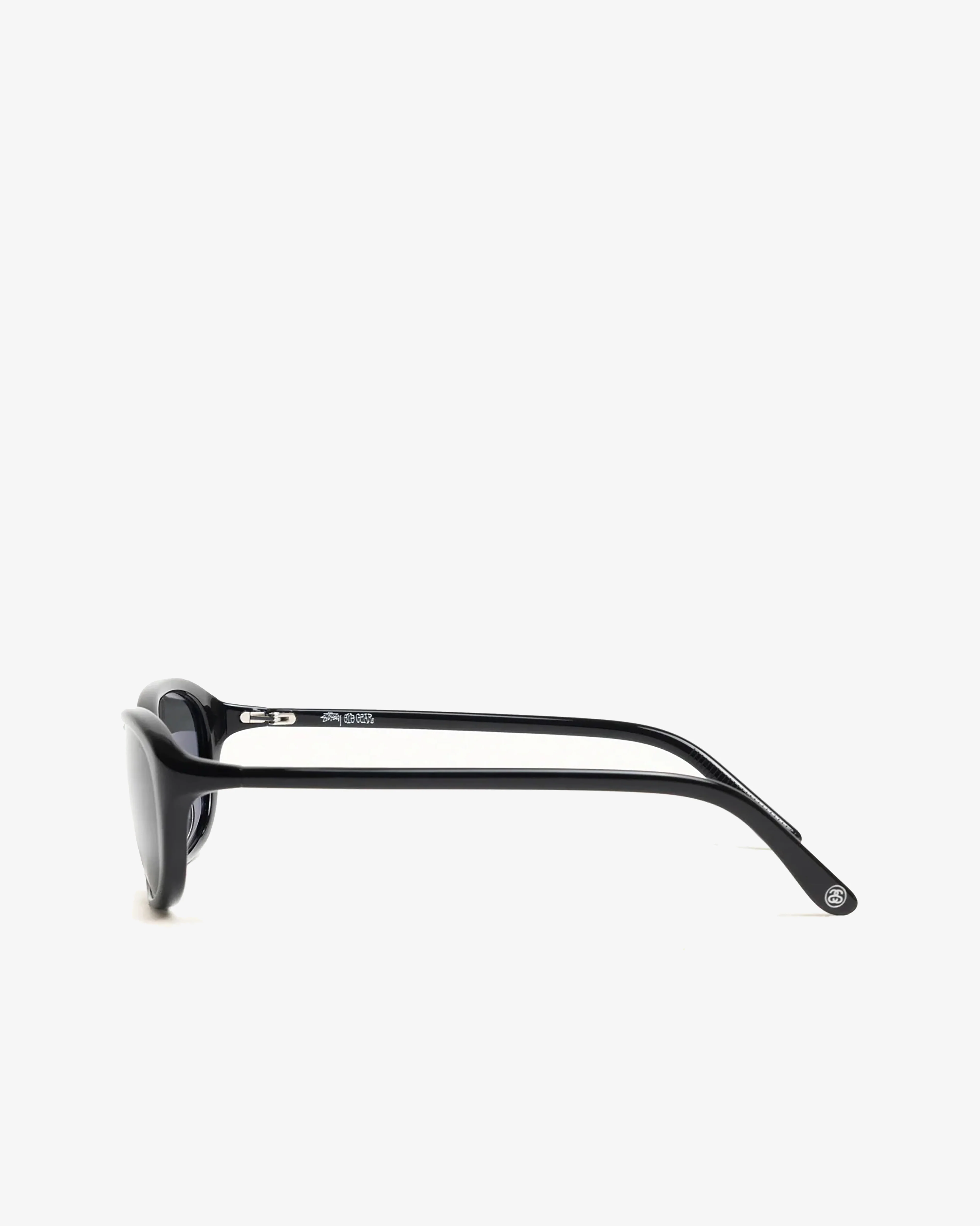 Stüssy - Men's Eli Sunglasses - (Black/Black Lens) - Image 2