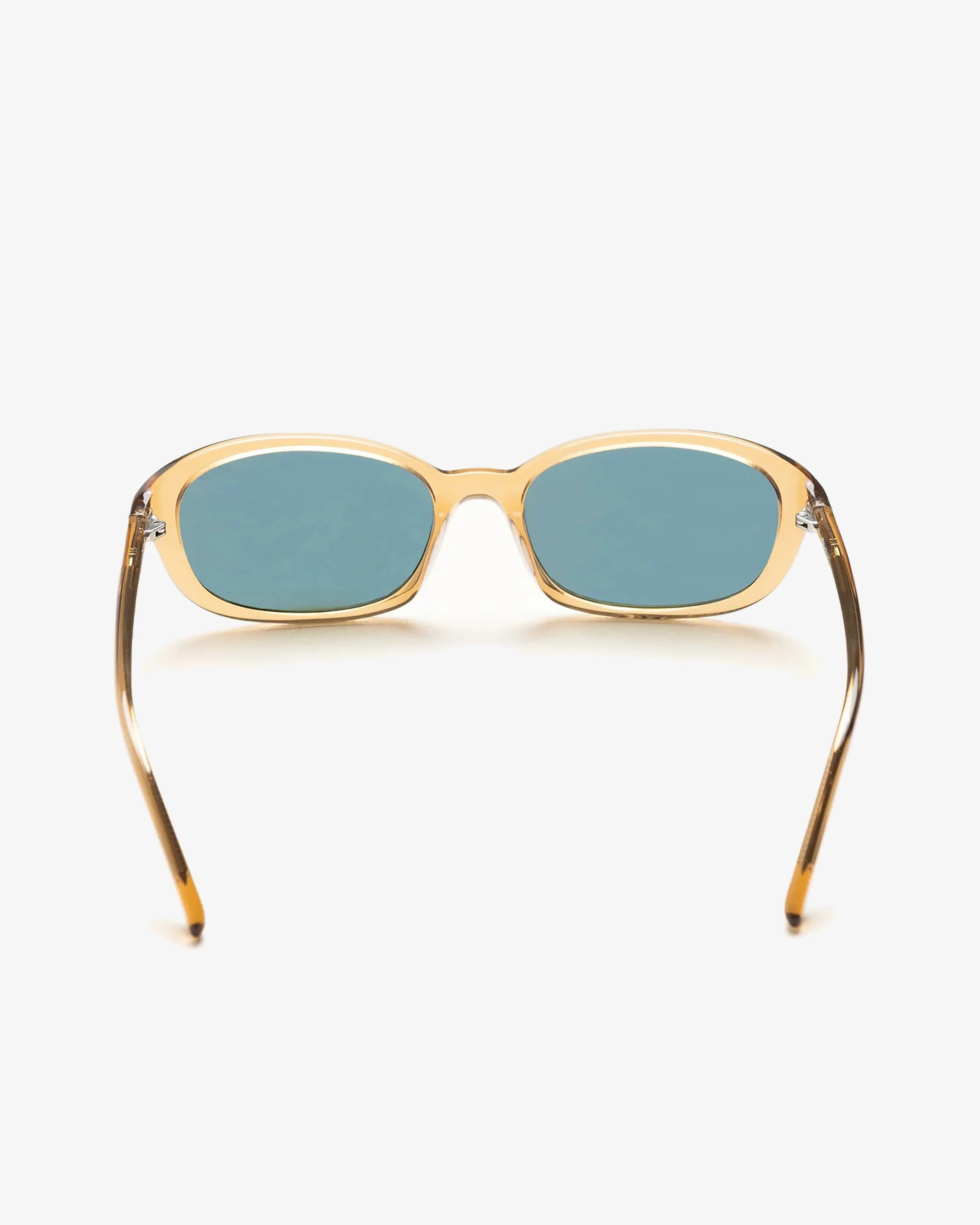 Stüssy - Men's Eli Sunglasses - (Honey/Dark Green Lens) - Image 3