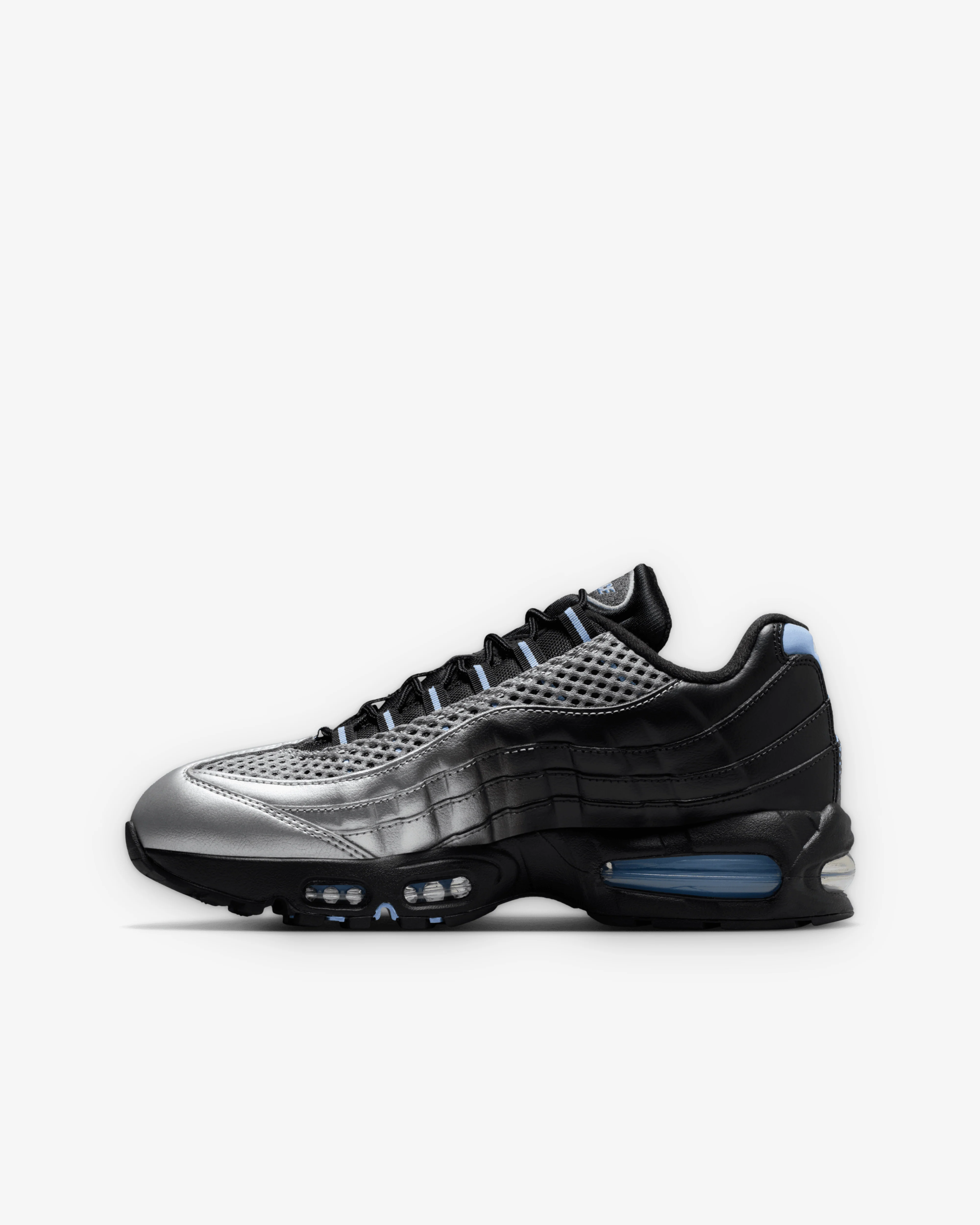 Nike - Men's Palace Air Max 95 Big Bubble - (Metallic Silver) - Image 2