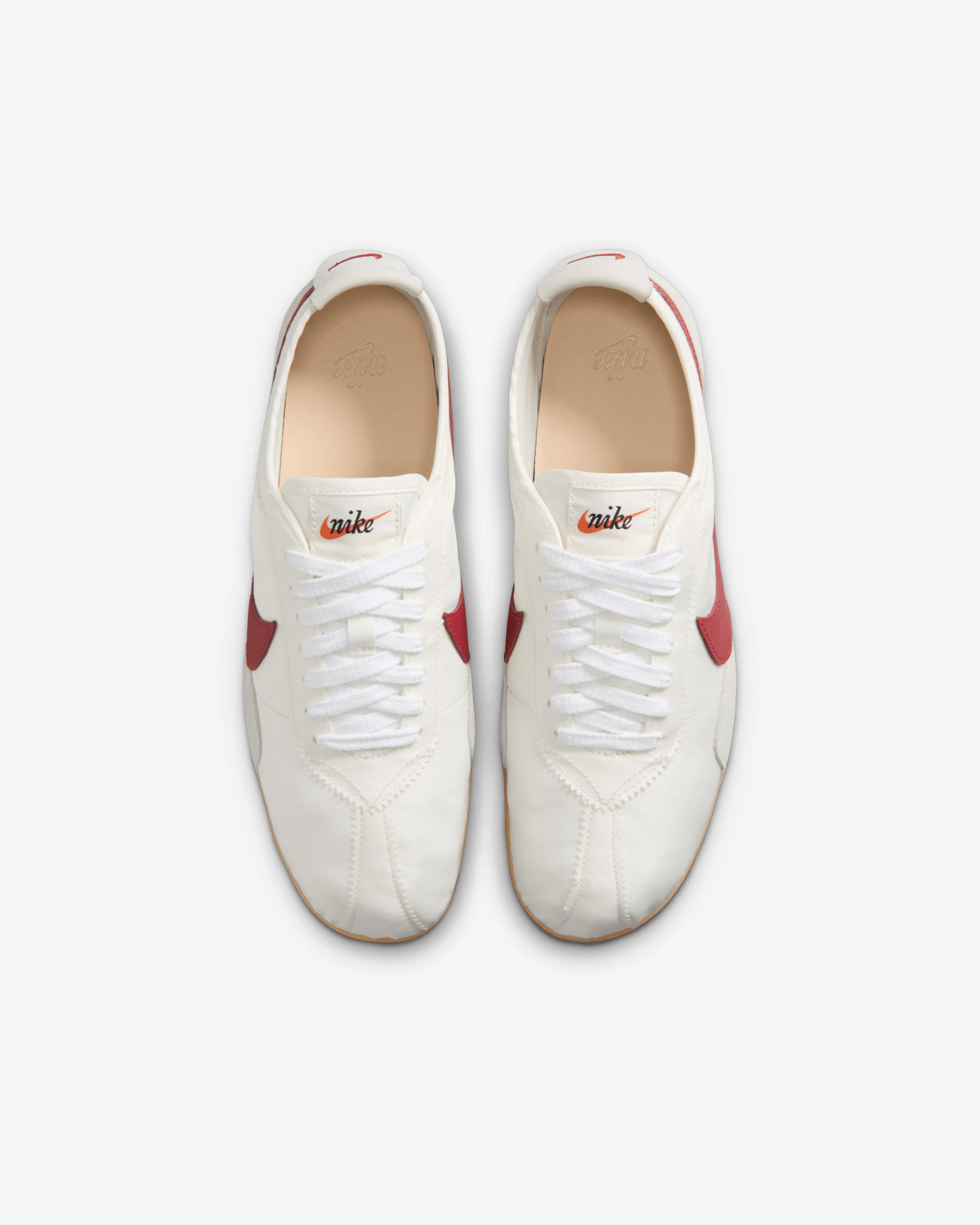 Nike - Women's Nike Moon Shoe OG - (Summit White/Team Crimson) - Image 5