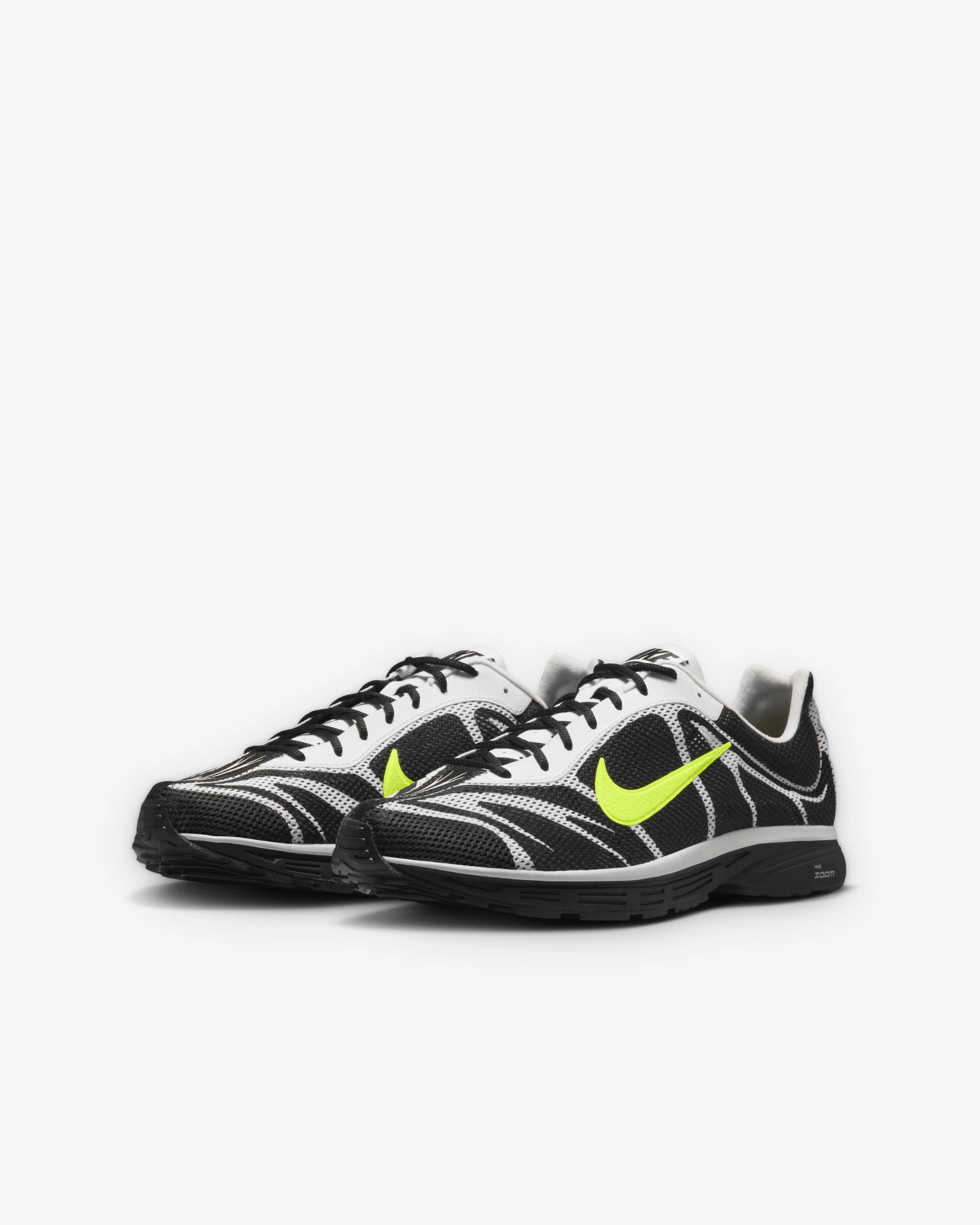 Nike - Men's Zoom Streak 3 - (Black/Volt) - Image 3