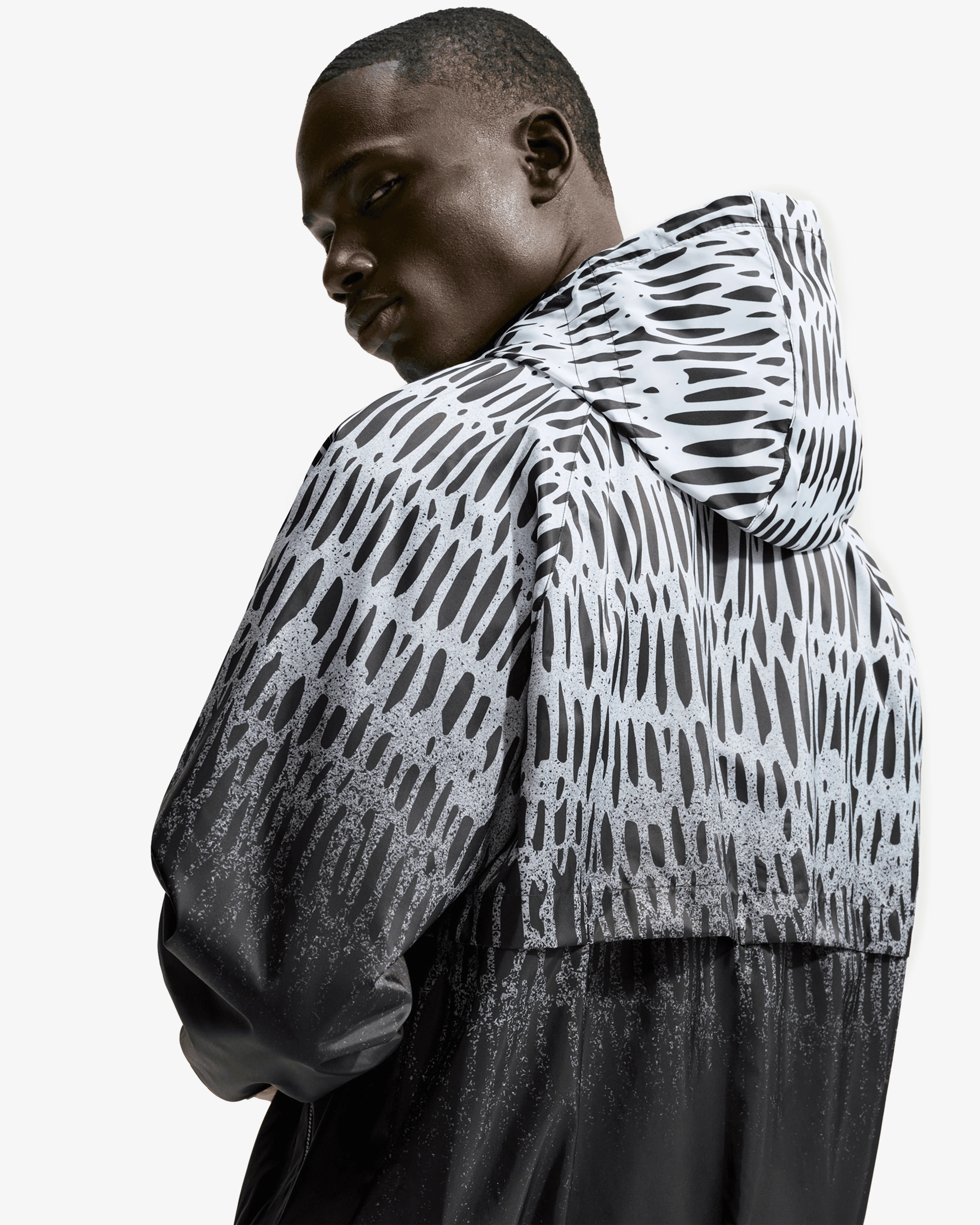 Nike - Slawn Nigeria Anthem Jacket - (Black/White) - Image 2