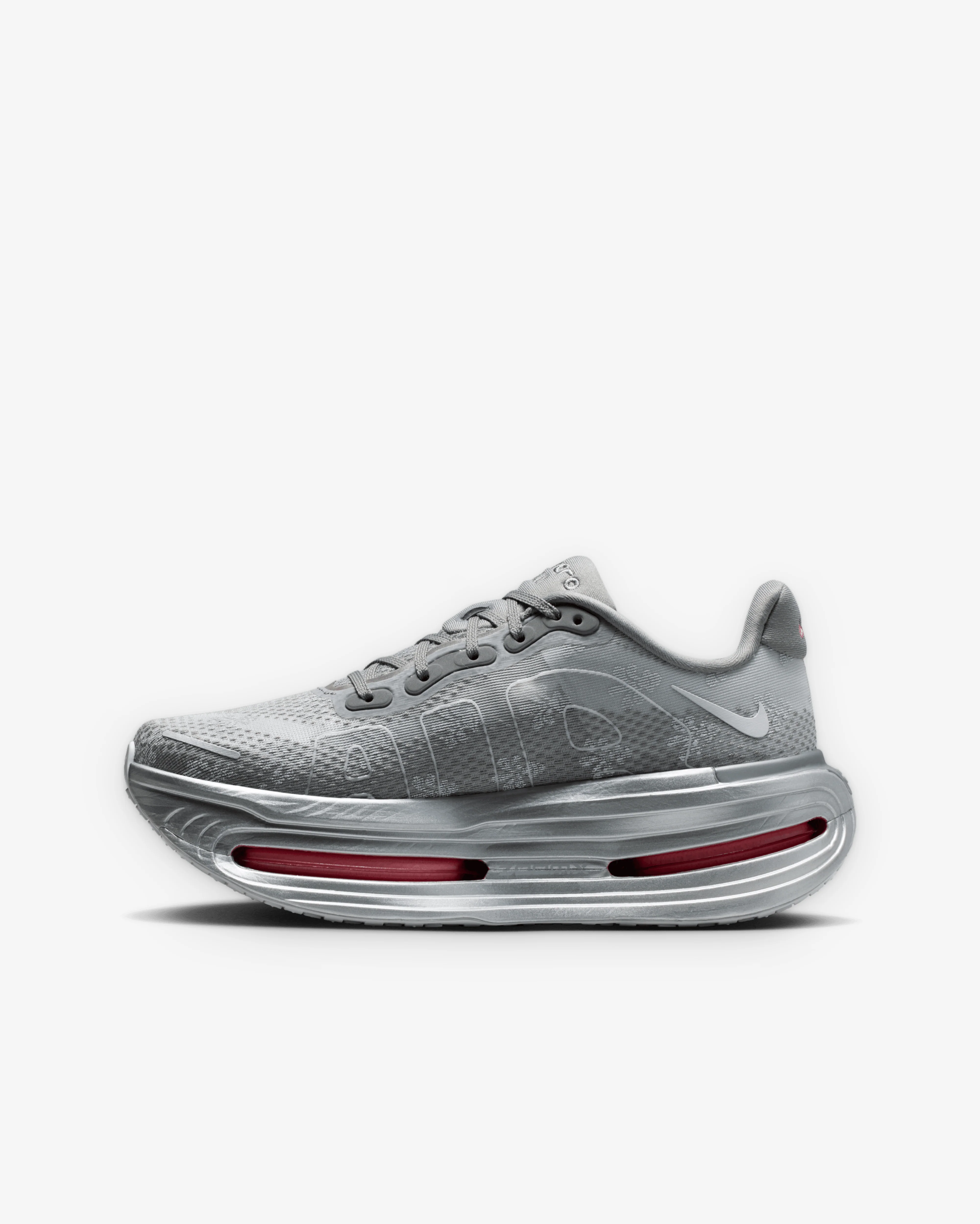 Nike - Women's Vomero Premium QS - (Geyser Grey/Peony) - Image 2
