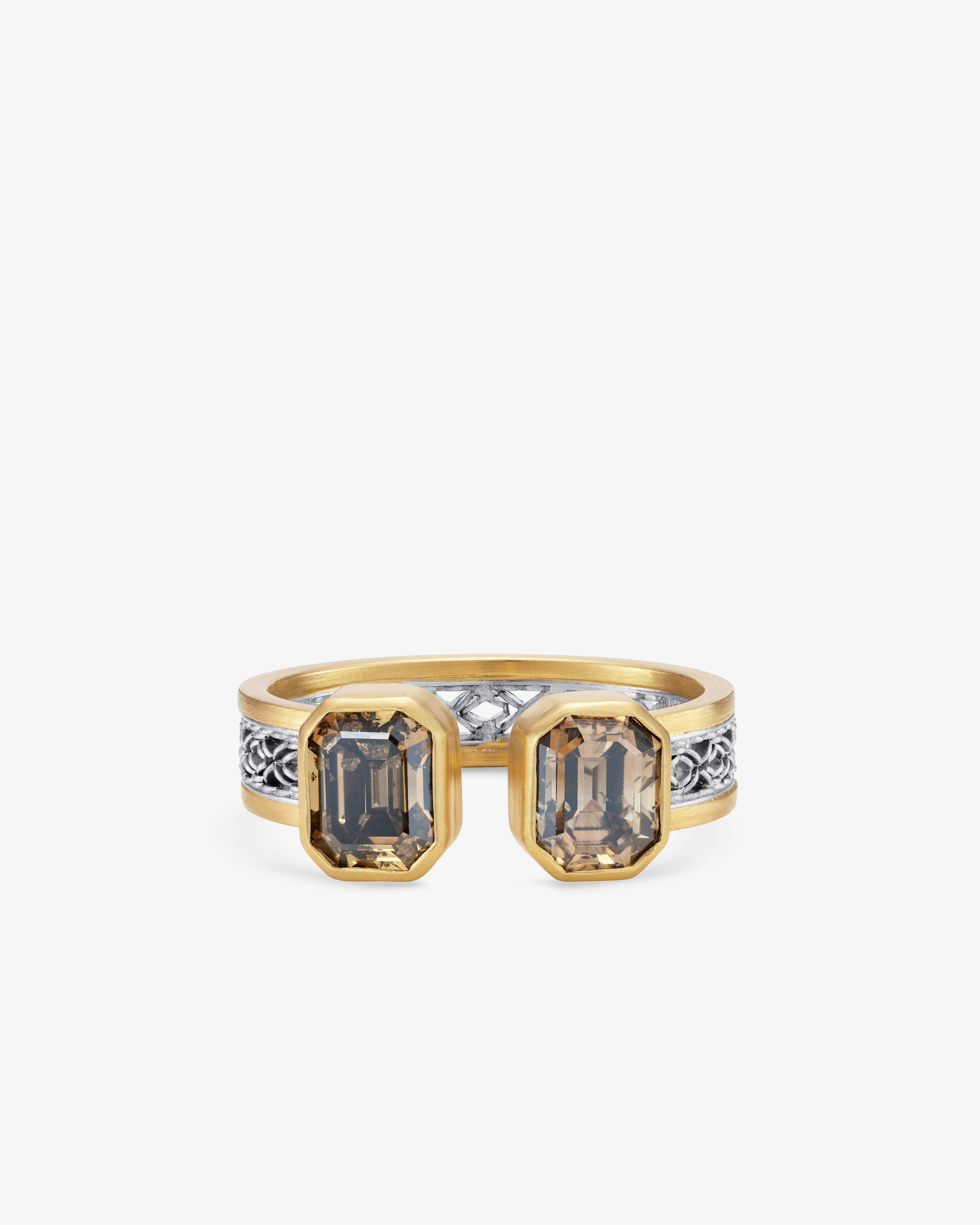 Nikolle Radi - Duo Diamond Ring - (Yellow Gold)