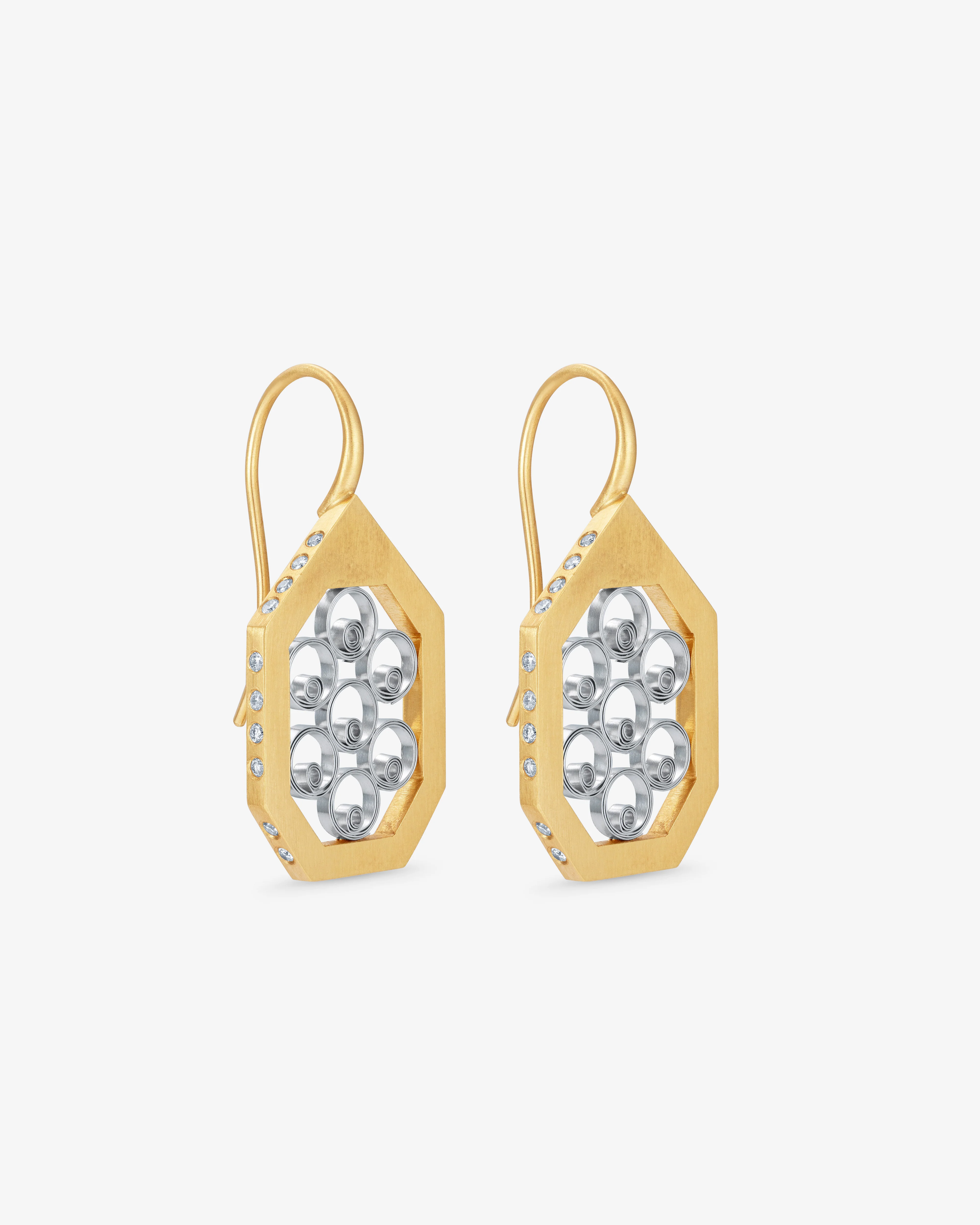 Nikolle Radi - Radiant Earrings - (Yellow Gold) - Image 5