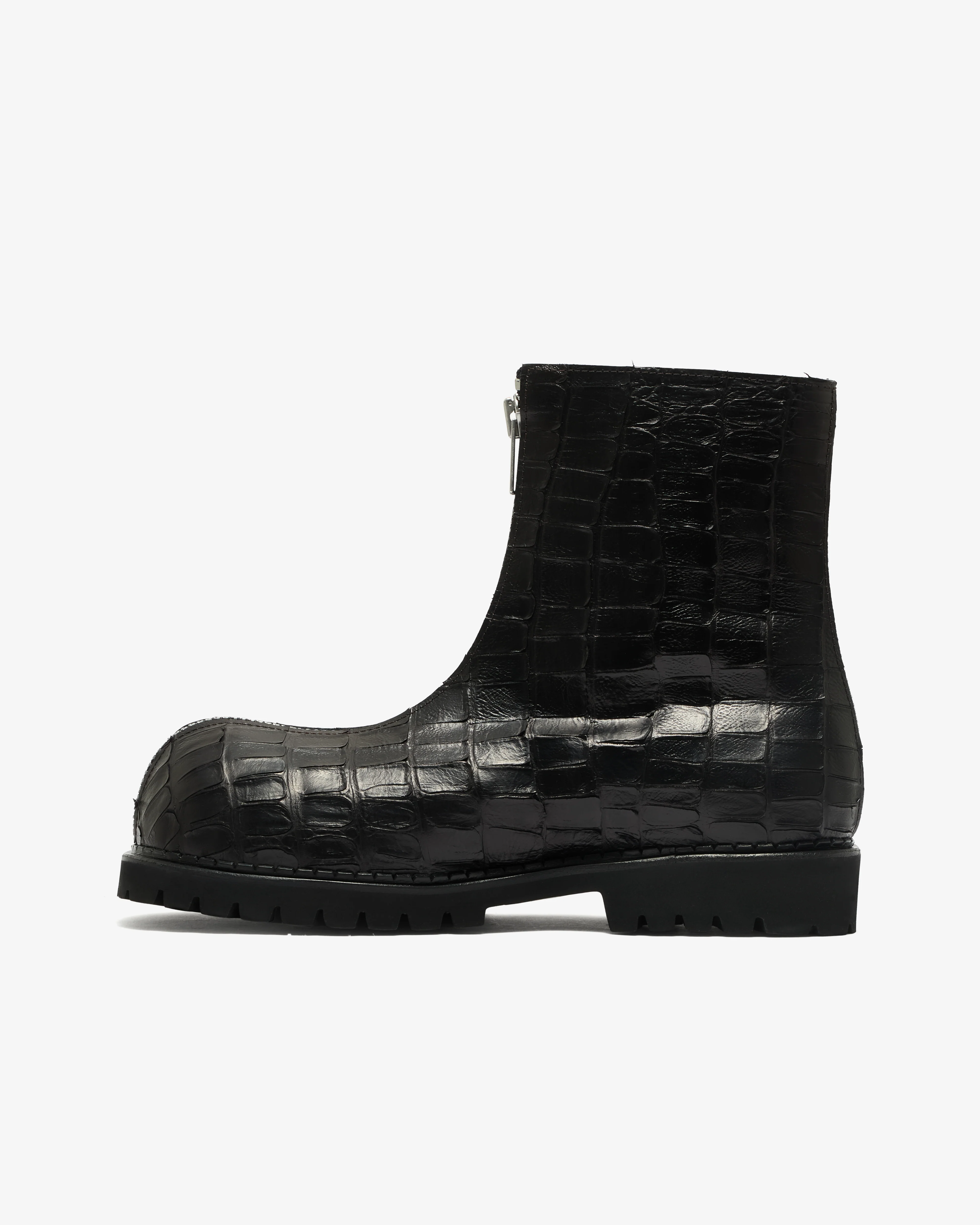 No Idea - Men's Big Foot 2 Zip 2 Layer Boots - (Black) - Image 3