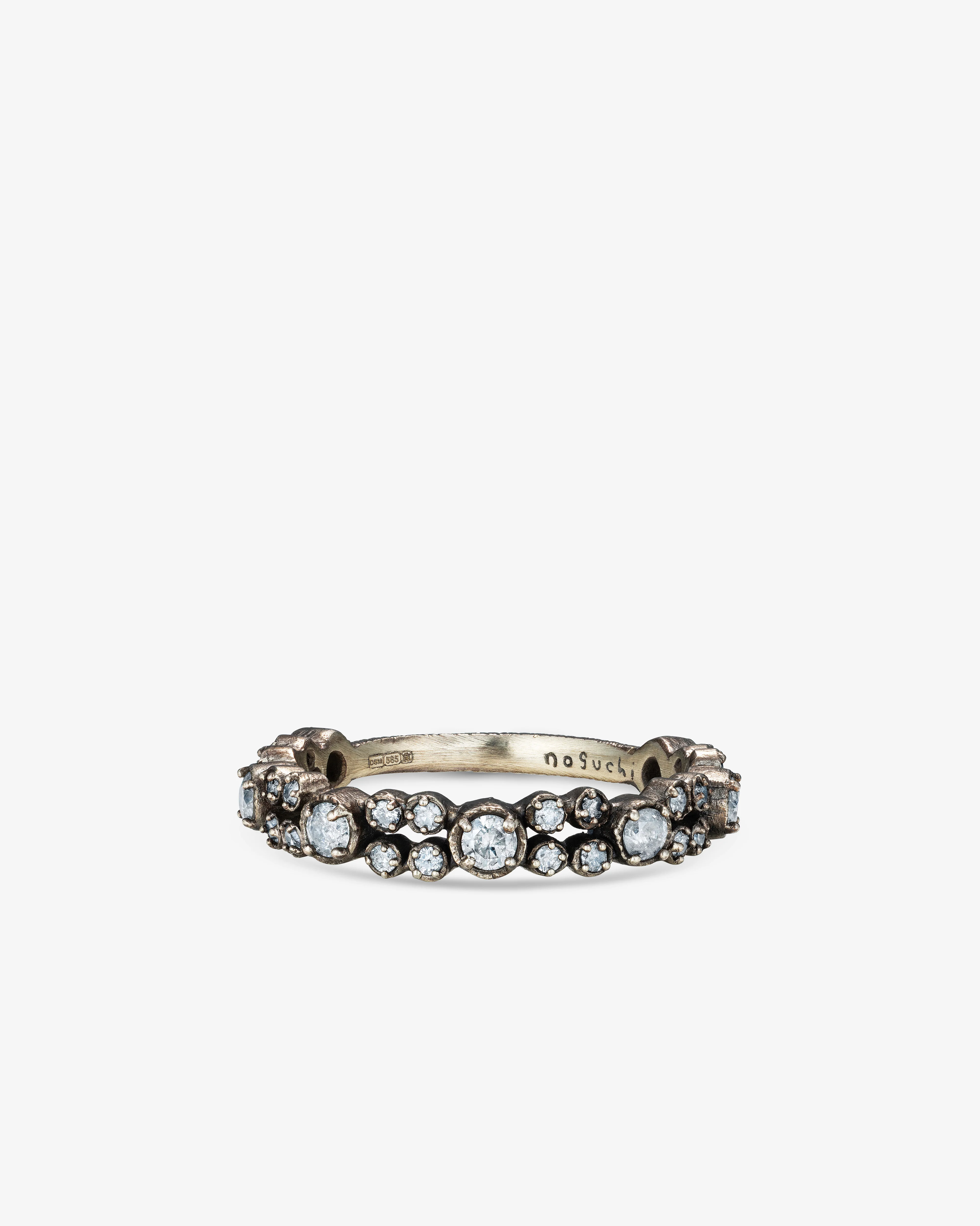 Noguchi Bijoux - 31 White Diamond Ring - (White Gold)