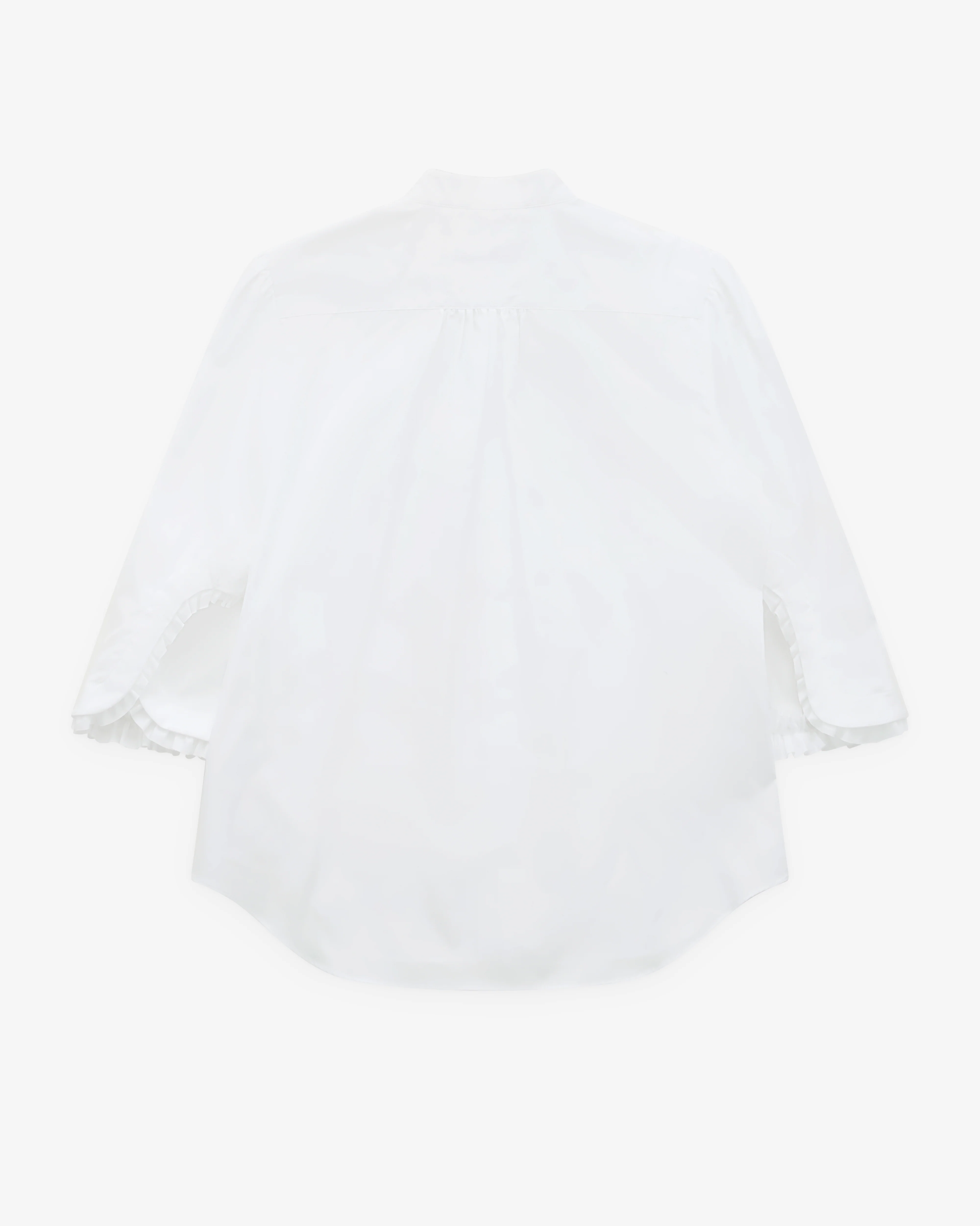 Noir Kei Ninomiya - Women’s Collarless Blouse - (White) - Image 2