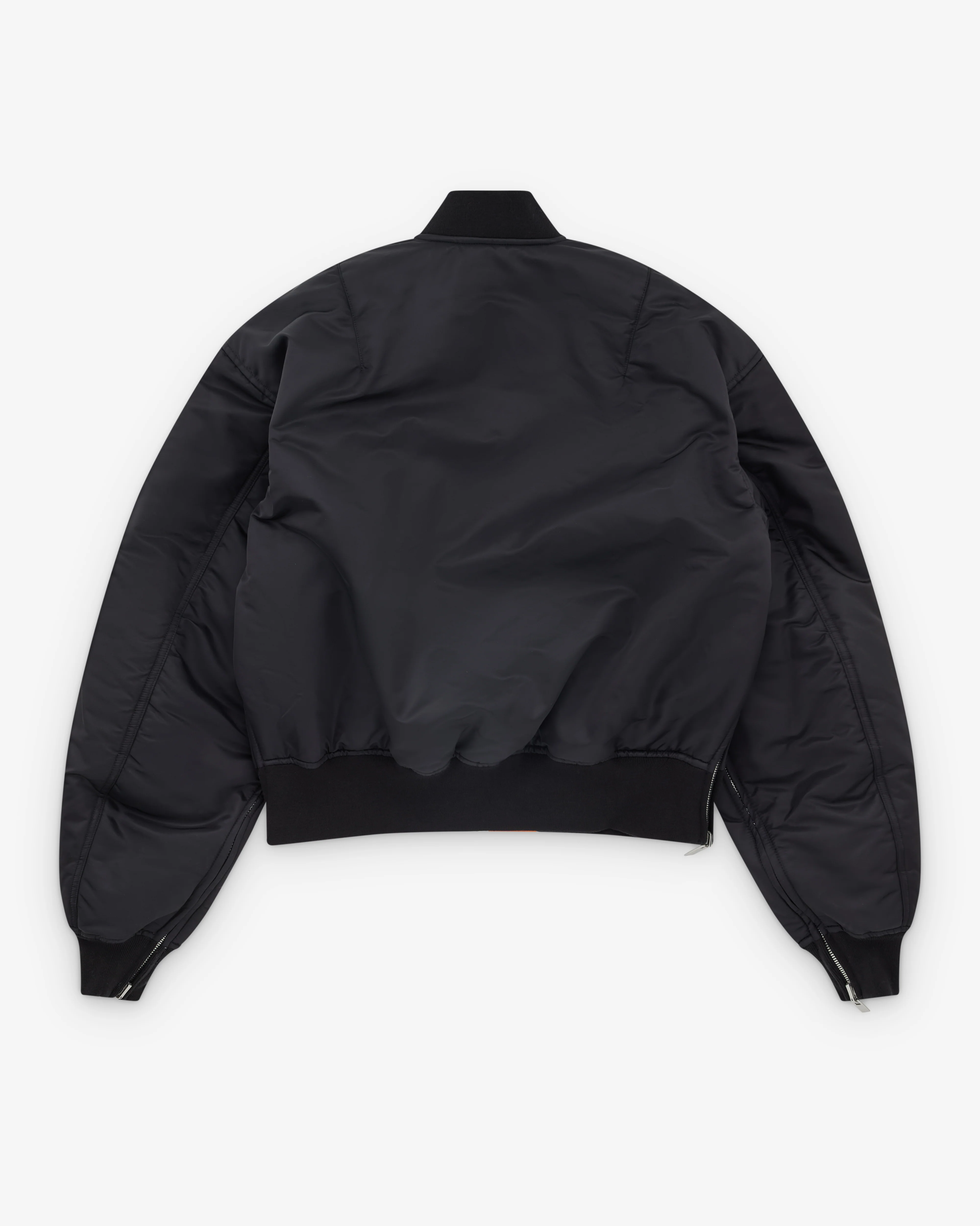 Noir Kei Ninomiya - Women’s Zip Detail Bomber Jacket - (Black) - Image 2