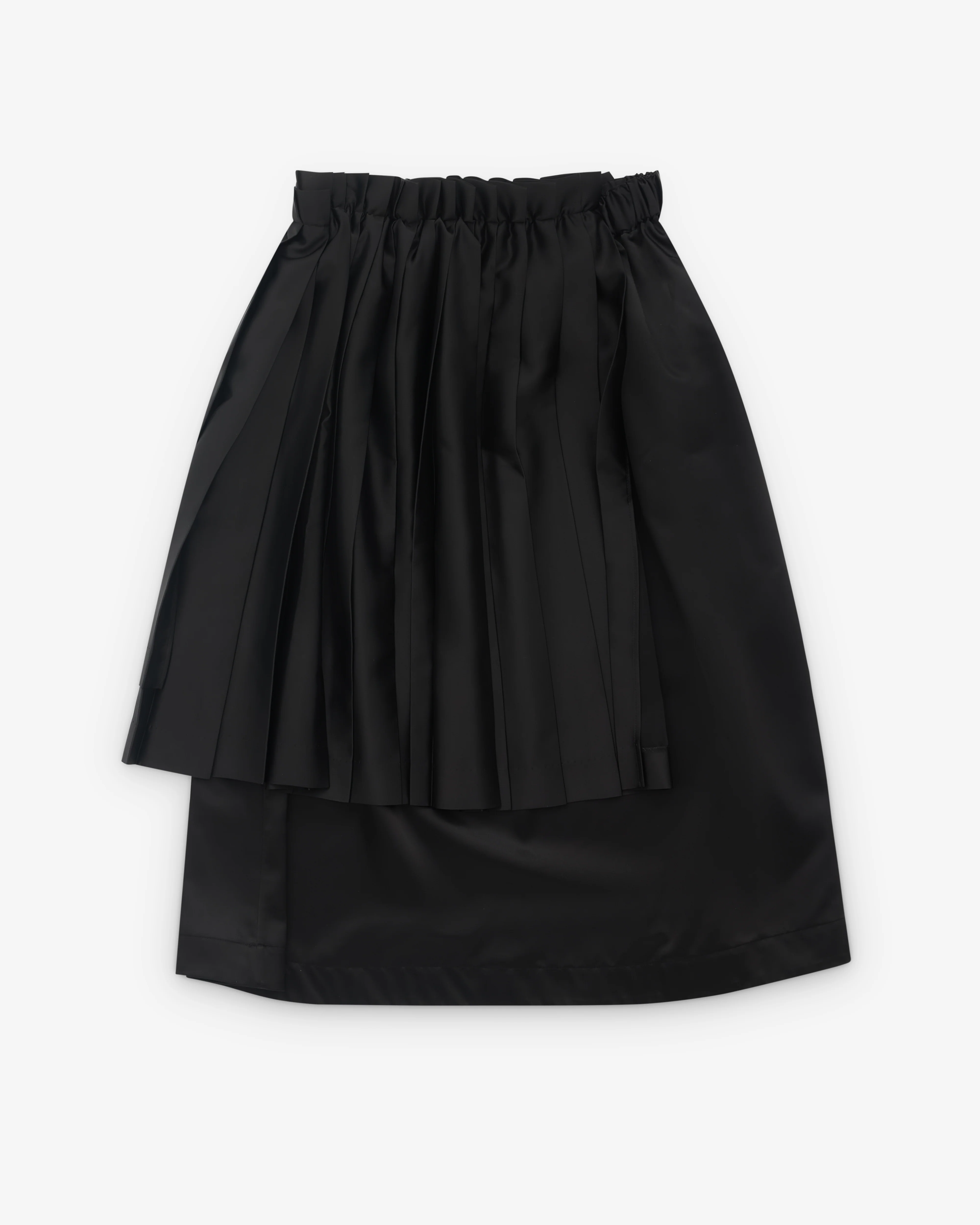 Noir Kei Ninomiya - Women’s Pleated Panel Skirt - (Black) - Image 2