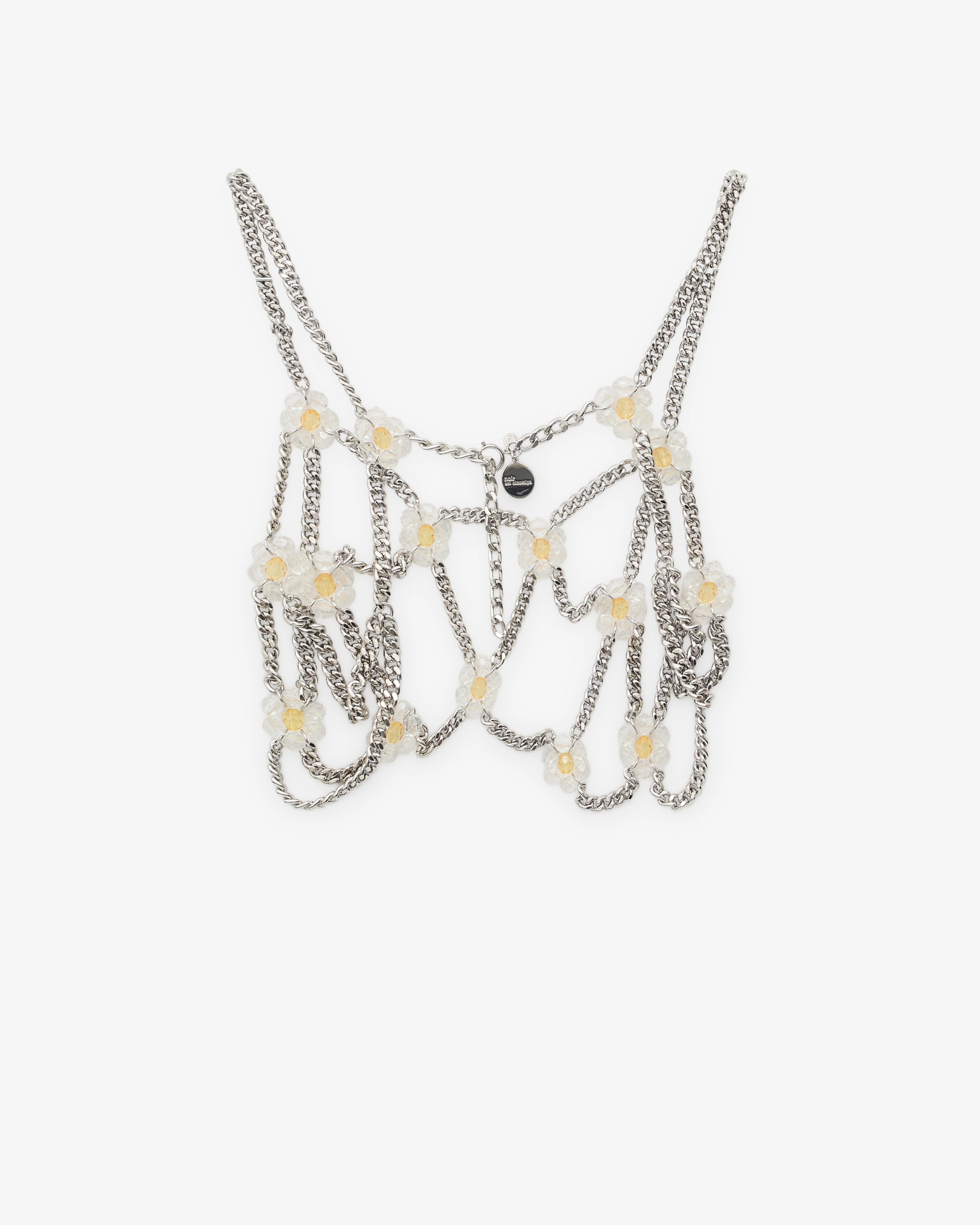 Noir Kei Ninomiya - Women’s Daisy Chain Harness - (Silver) - Image 2