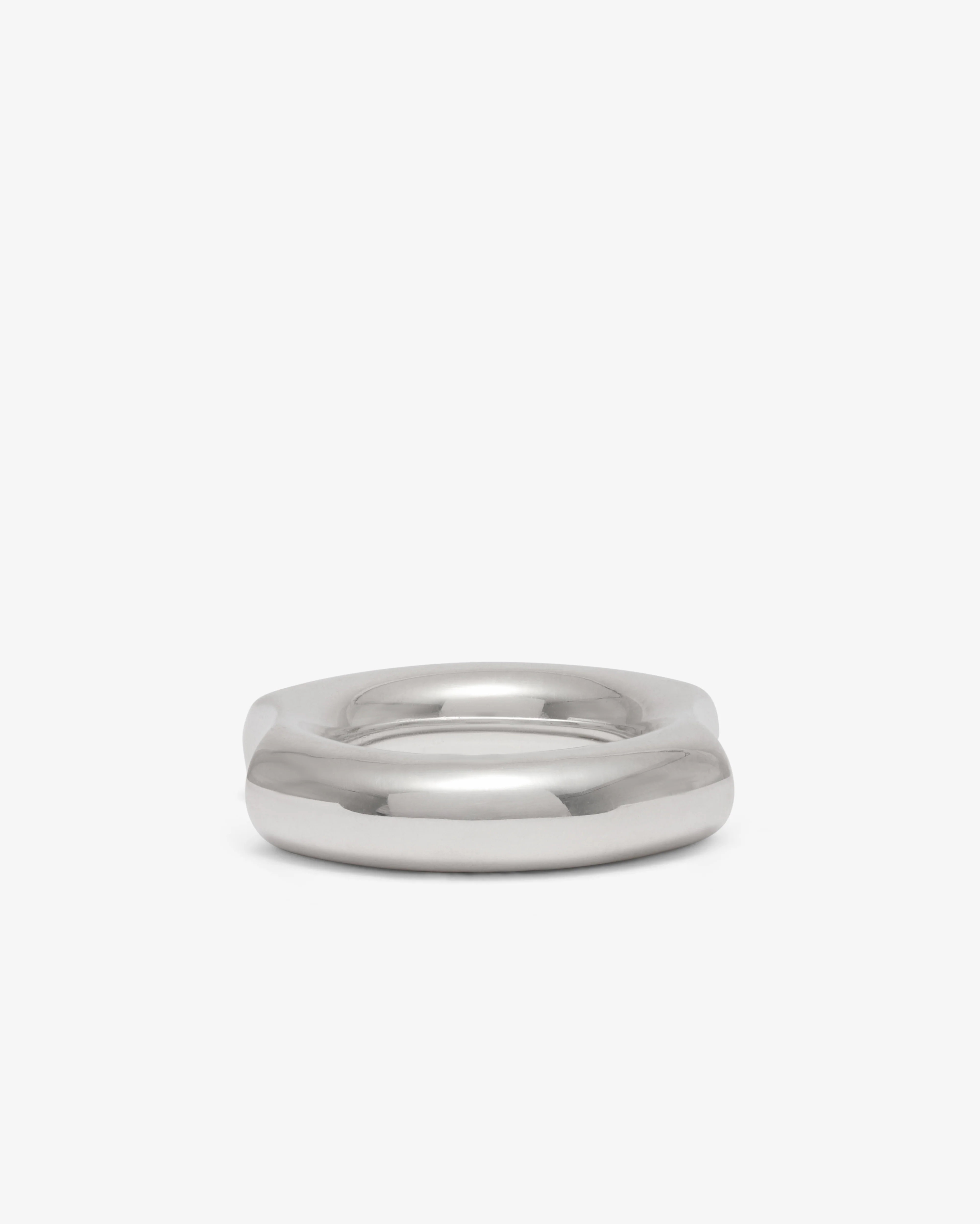 Old Jewelry - Bite It Ring - (Silver) - Image 2
