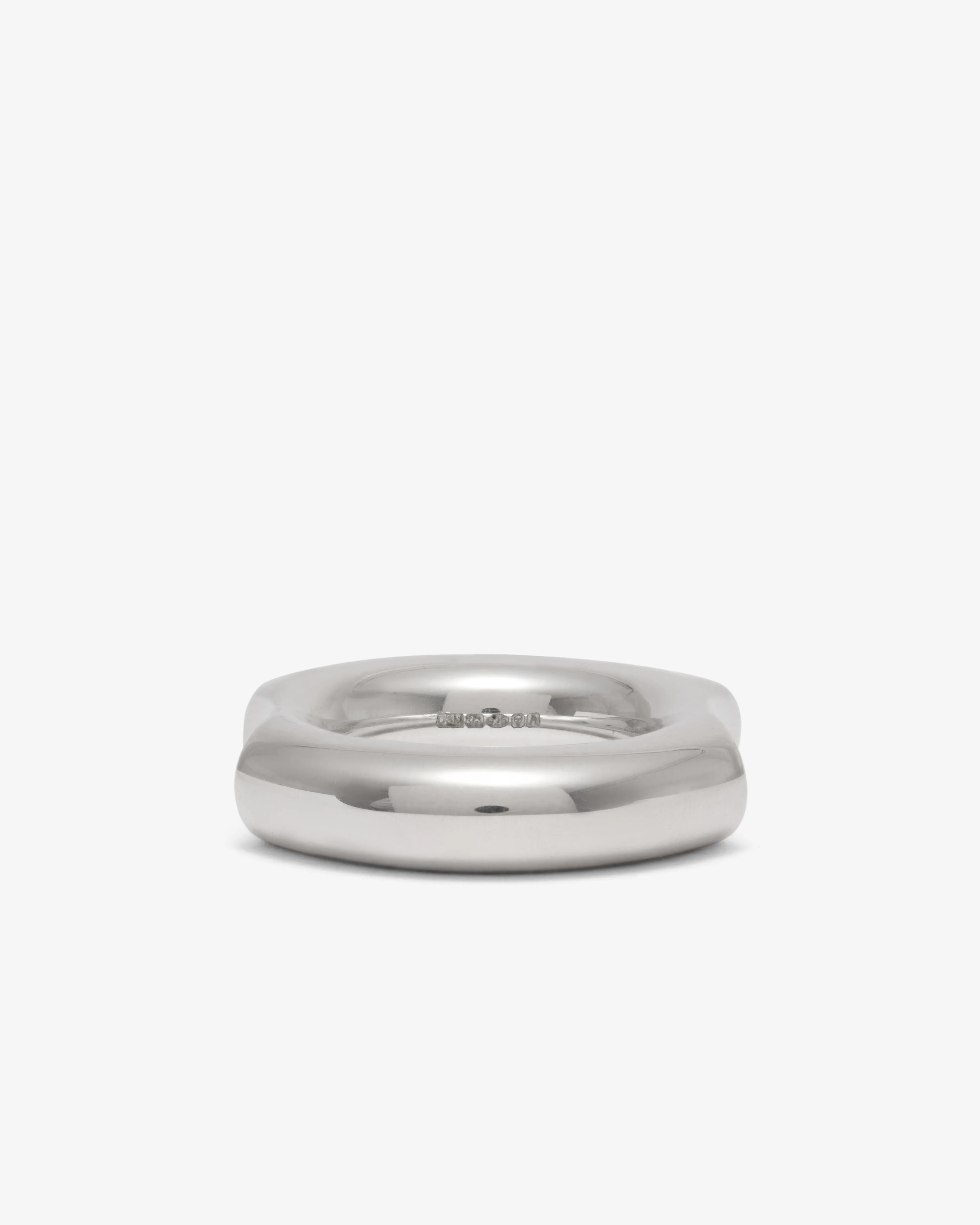 Old Jewelry - Bite It Ring - (Silver) - Image 3