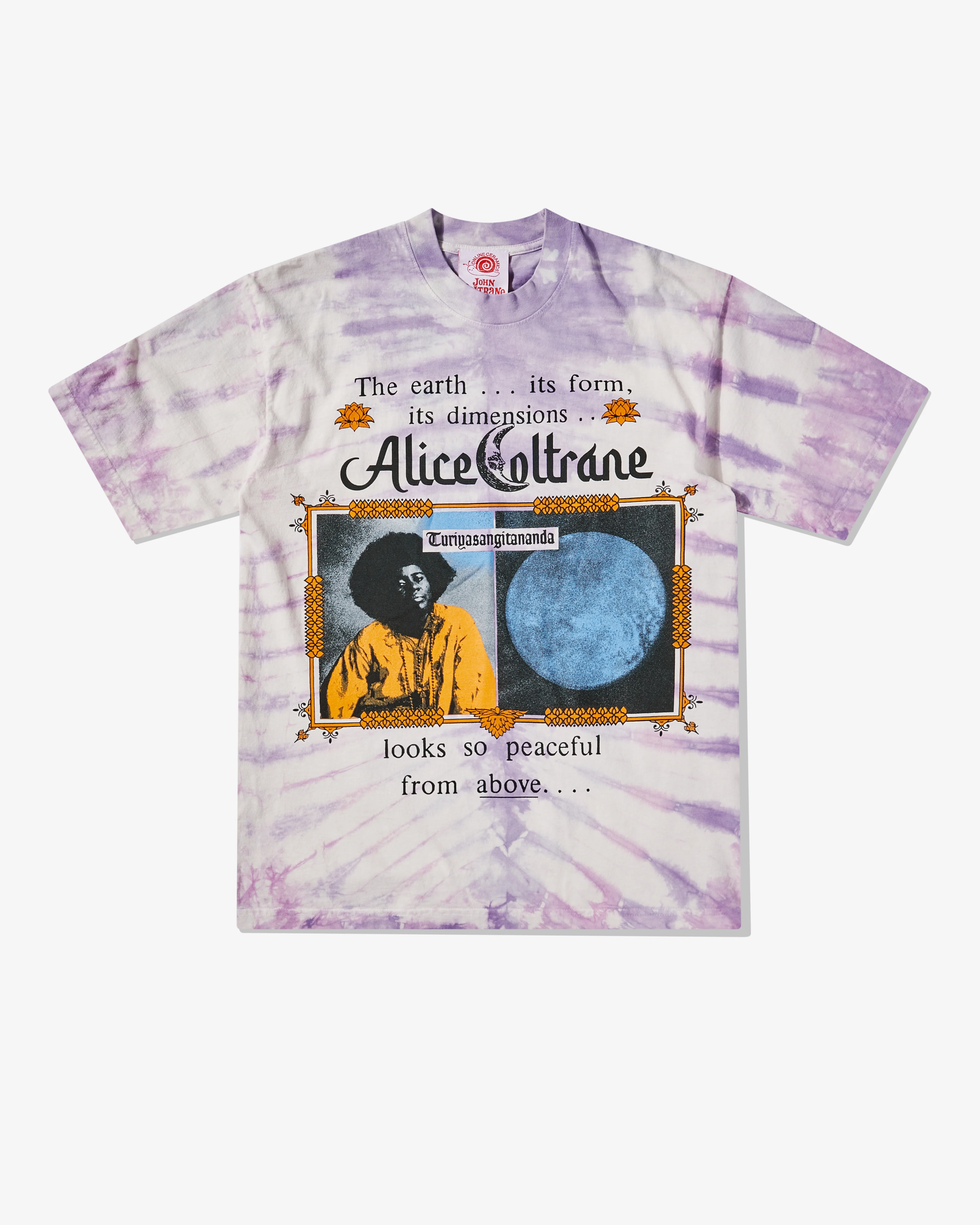 Online Ceramics - Men’s Alice Coltrane The Earth Looks So Peaceful From Above - (Tie Dye)