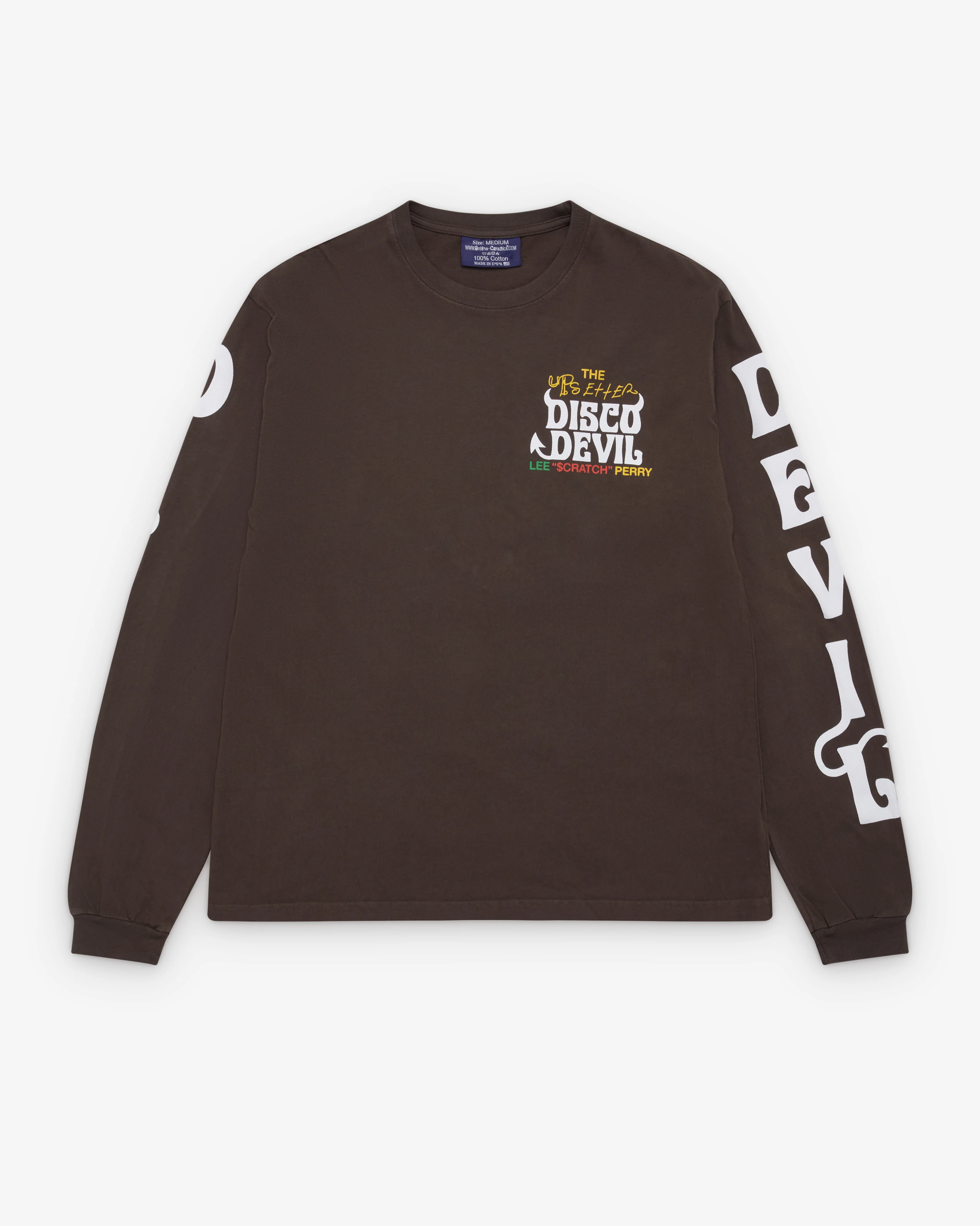 Online Ceramics - Men's Disco Devil T-Shirt - (Brown)