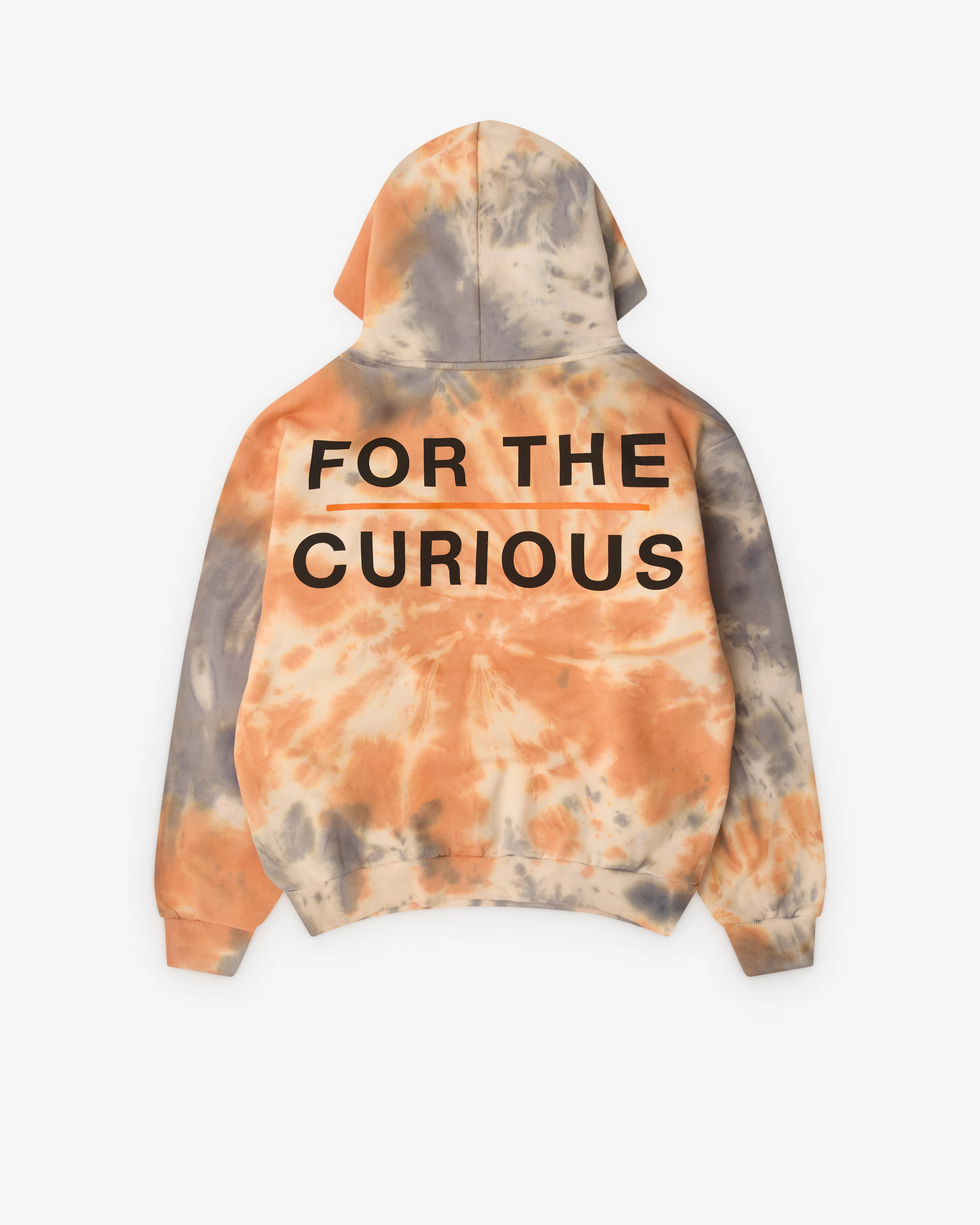 Online Ceramics - For The Curious Tie-Dye Hooded Sweatshirt - (Tie-Dye) - Image 2