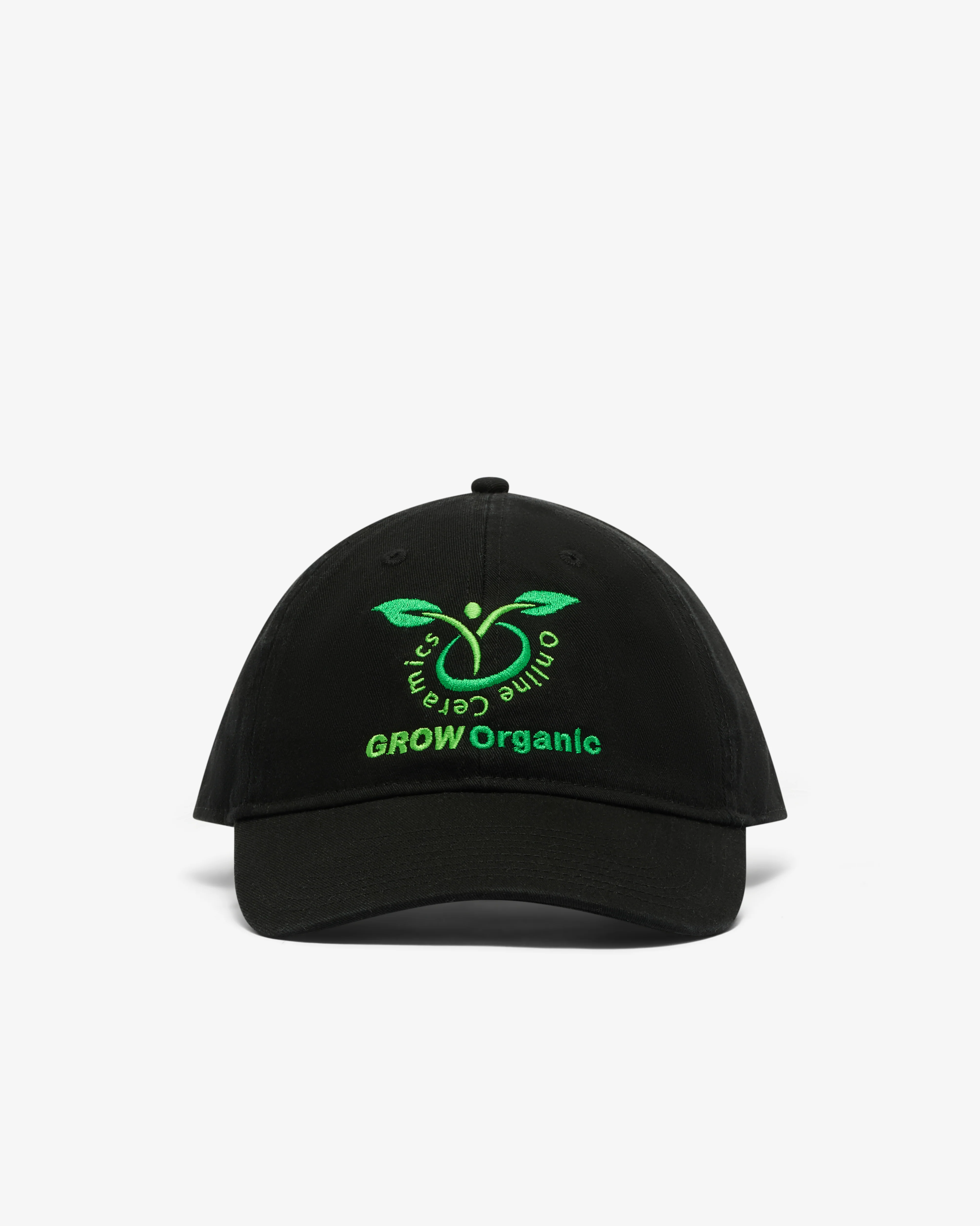 Online Ceramics - Men's Grow Organic Cap - (Black)