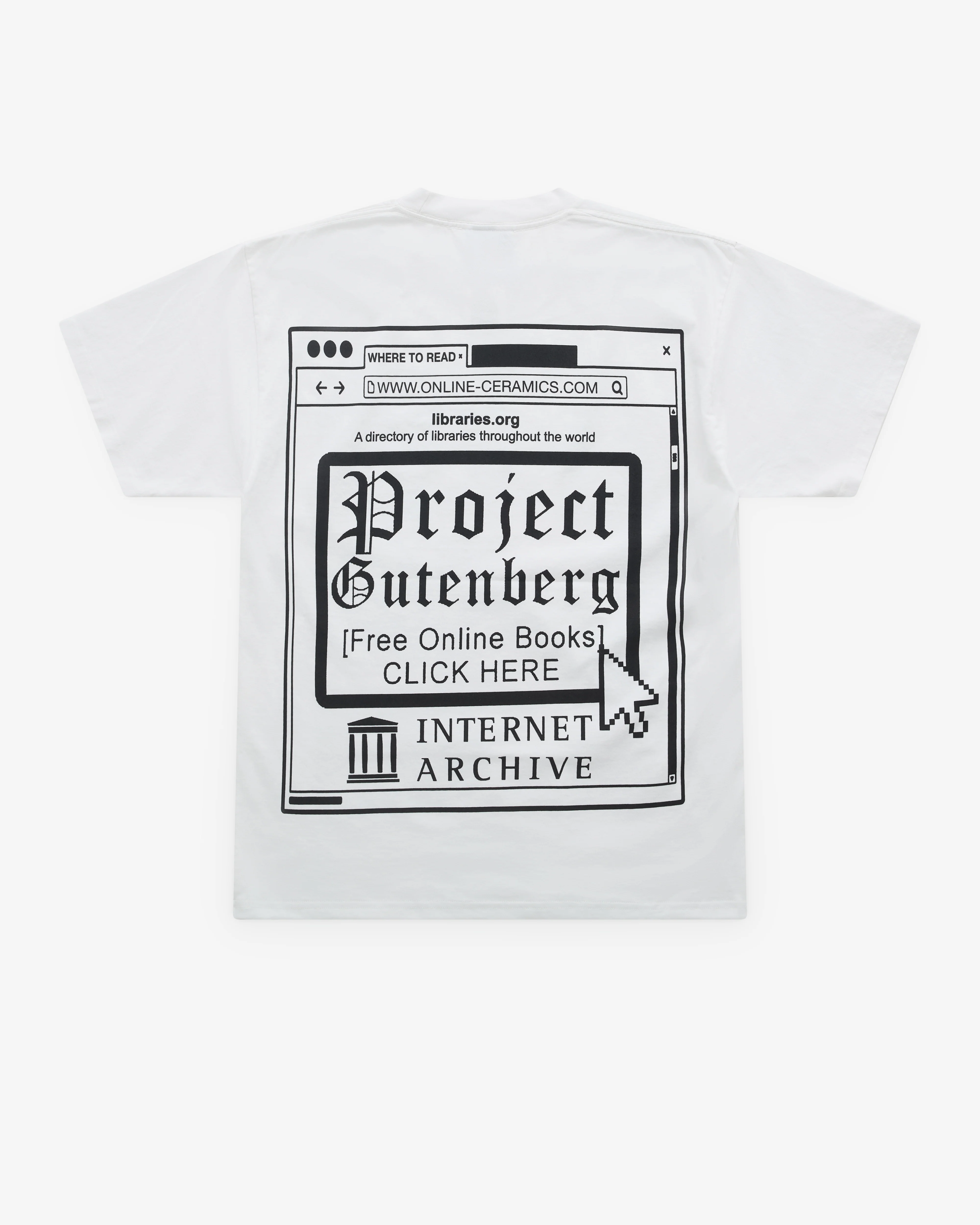 Online Ceramics - I Read Dead People - (White) - Image 2