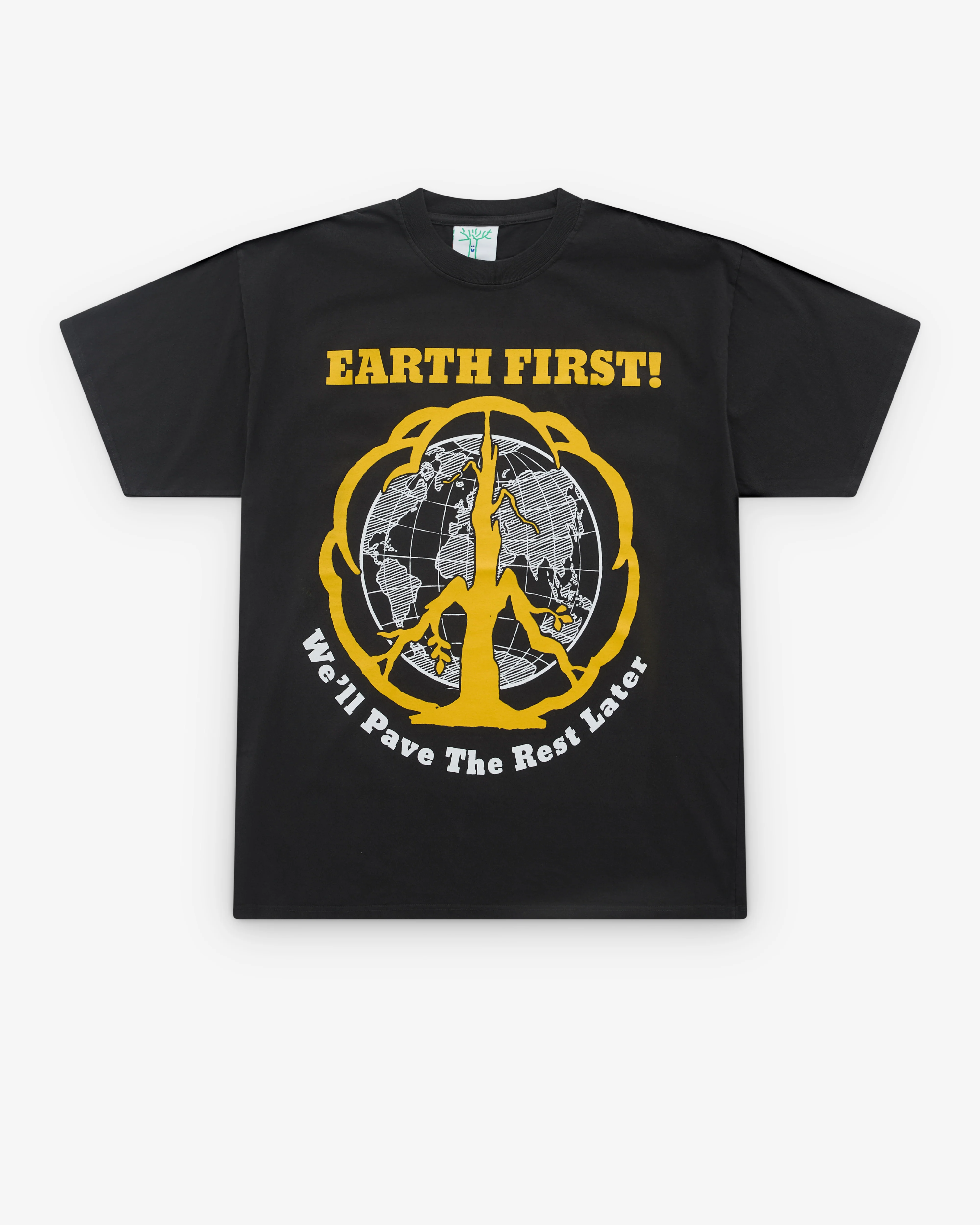 Online Ceramics - Pave The Planet - (Off-Black)
