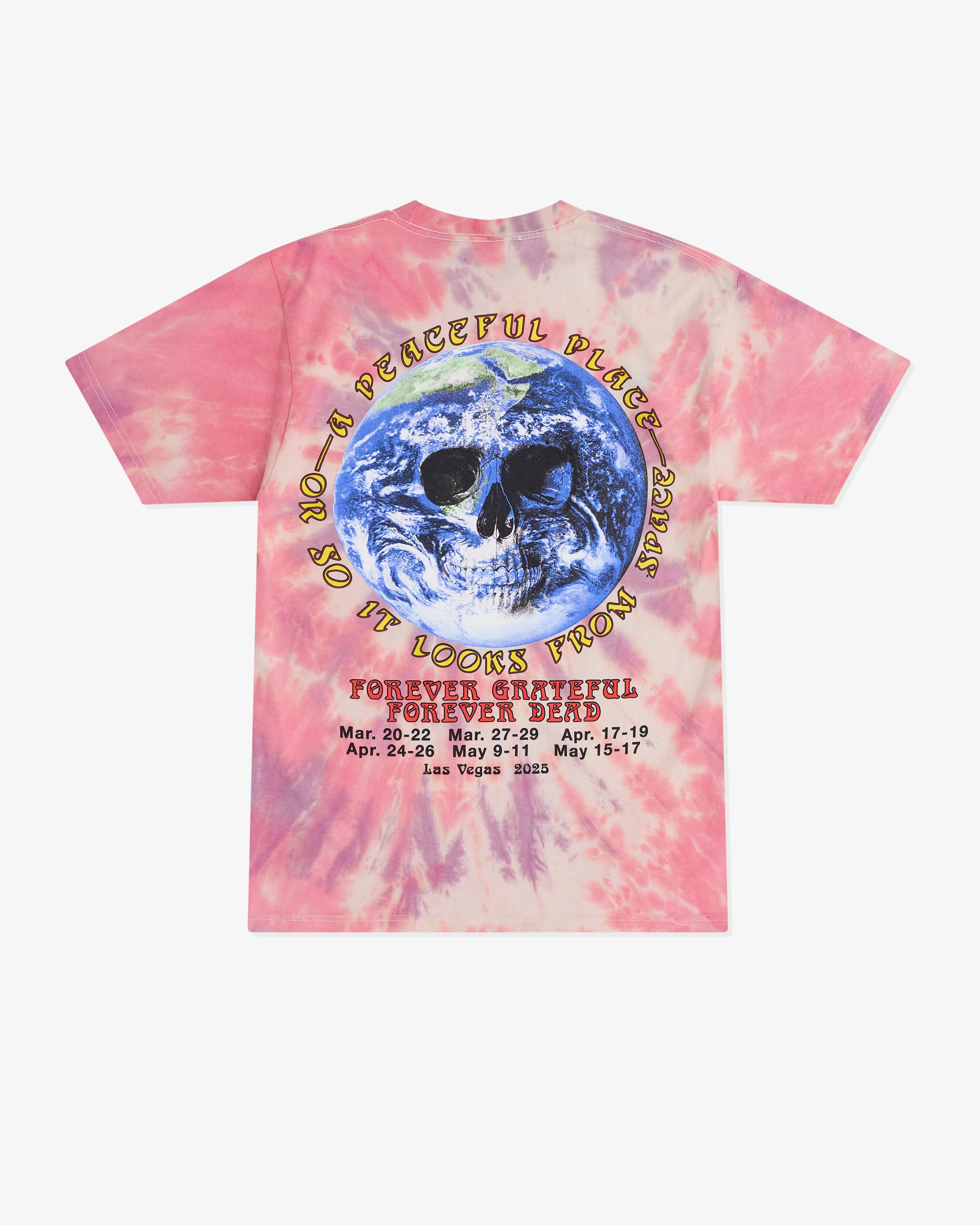 Online Ceramics - Men’s This Darkness Got To Give T-Shirt - (Tie-Dye) - Image 2