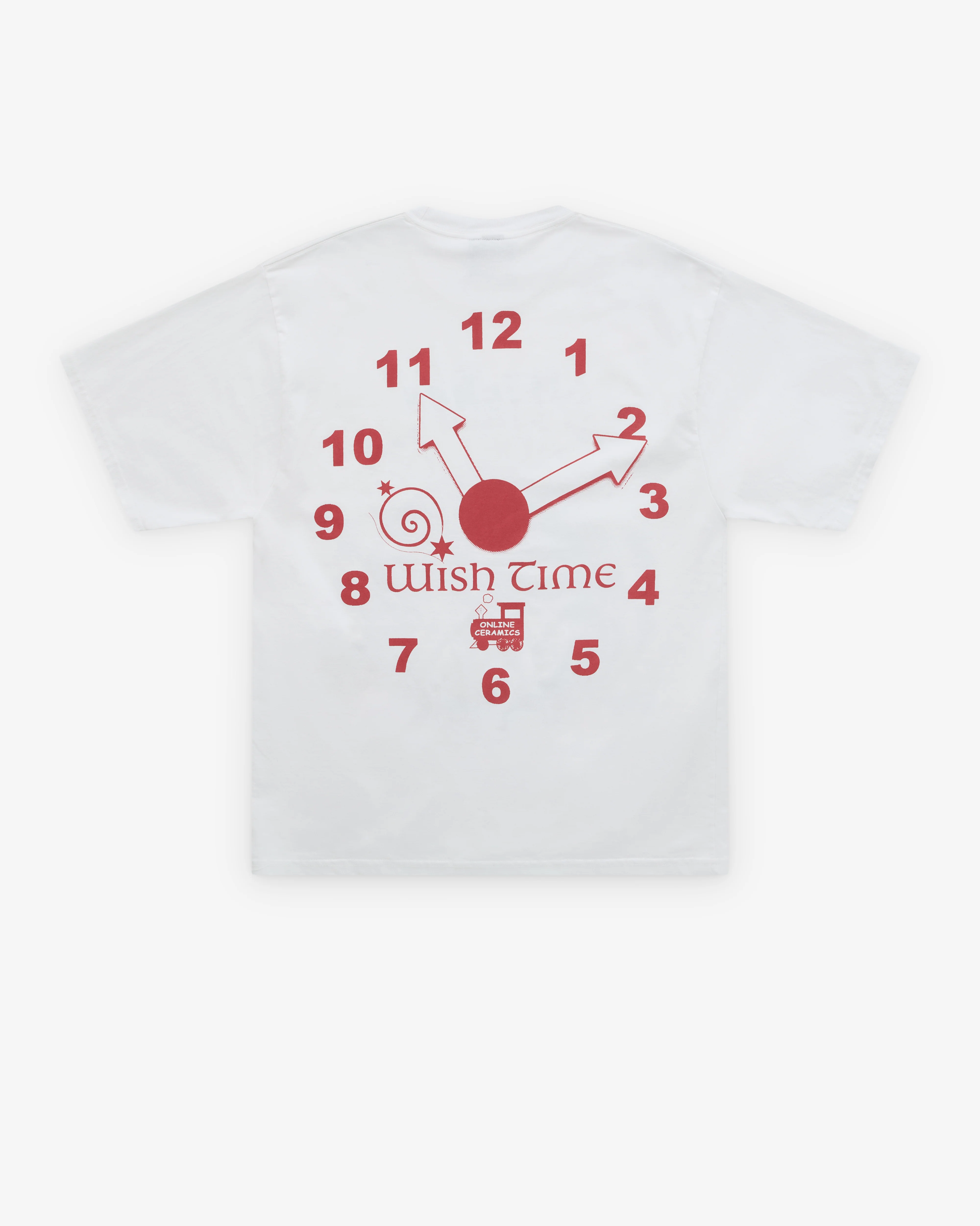 Online Ceramics - Men's Wishes T-Shirt - (White) - Image 2