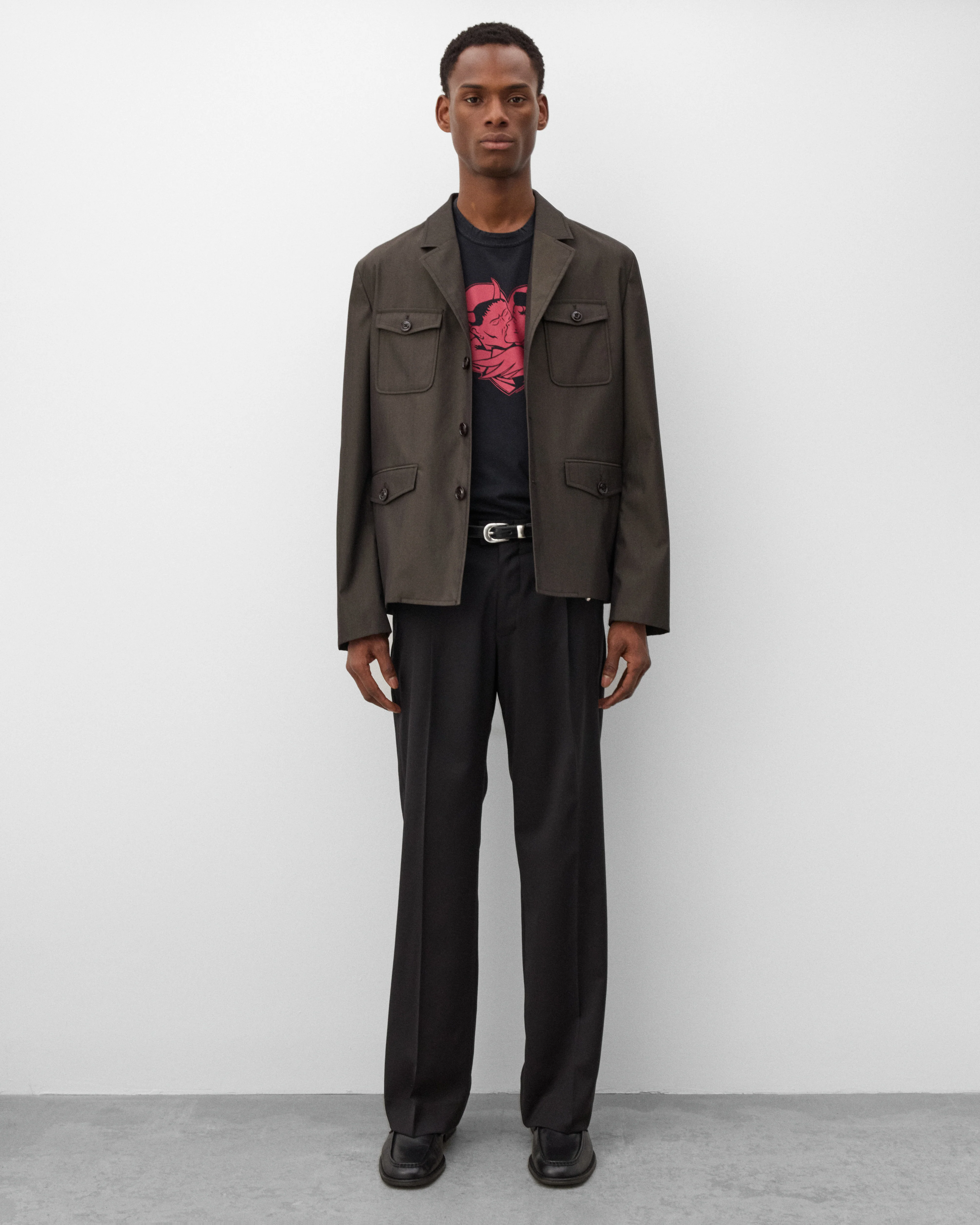 Our Legacy - Men's Borrowed Chino - (Coarse Black) - Image 6