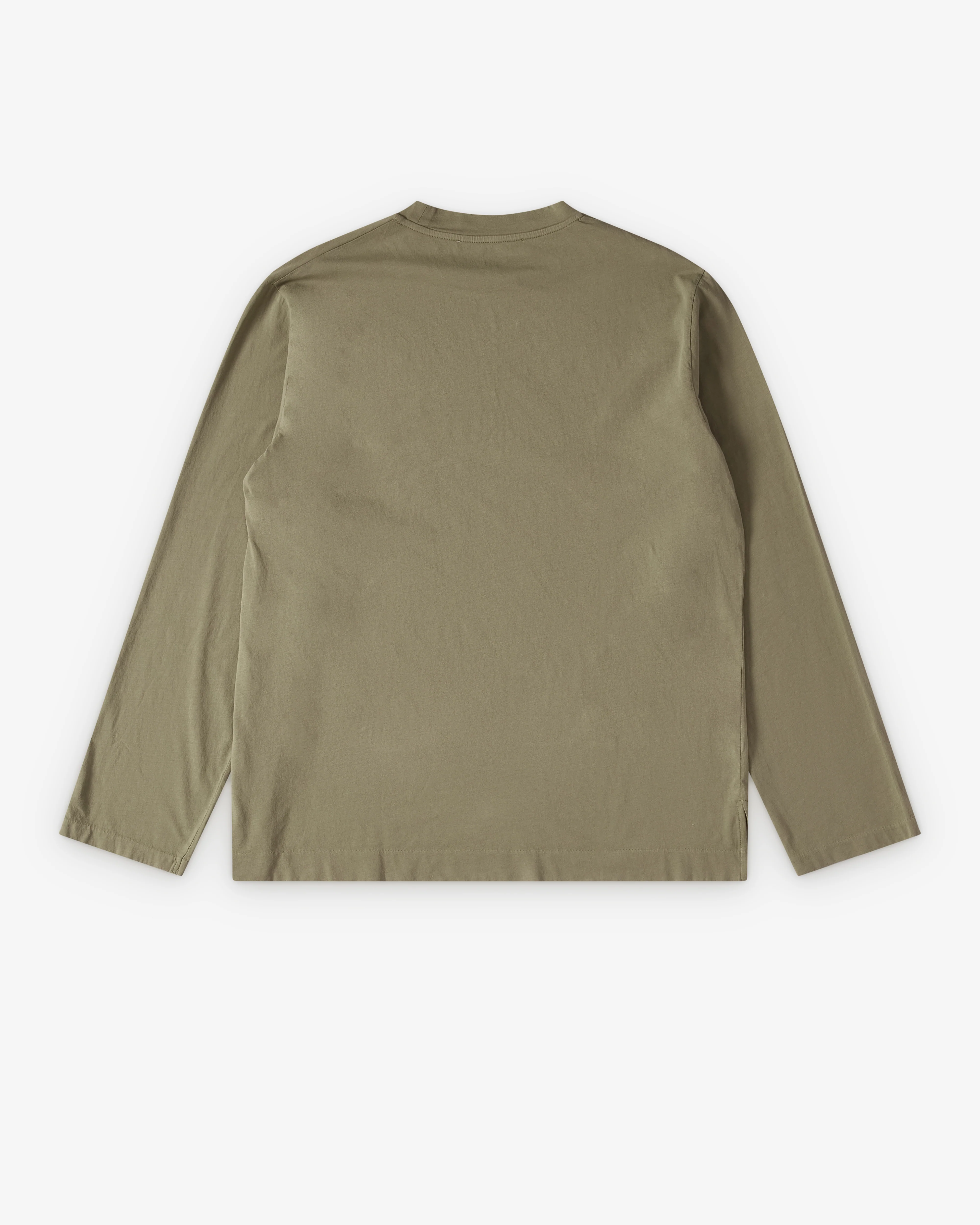Our Legacy - Men's Box Longsleeve - (Dirty Beige Clean Jersey) - Image 2
